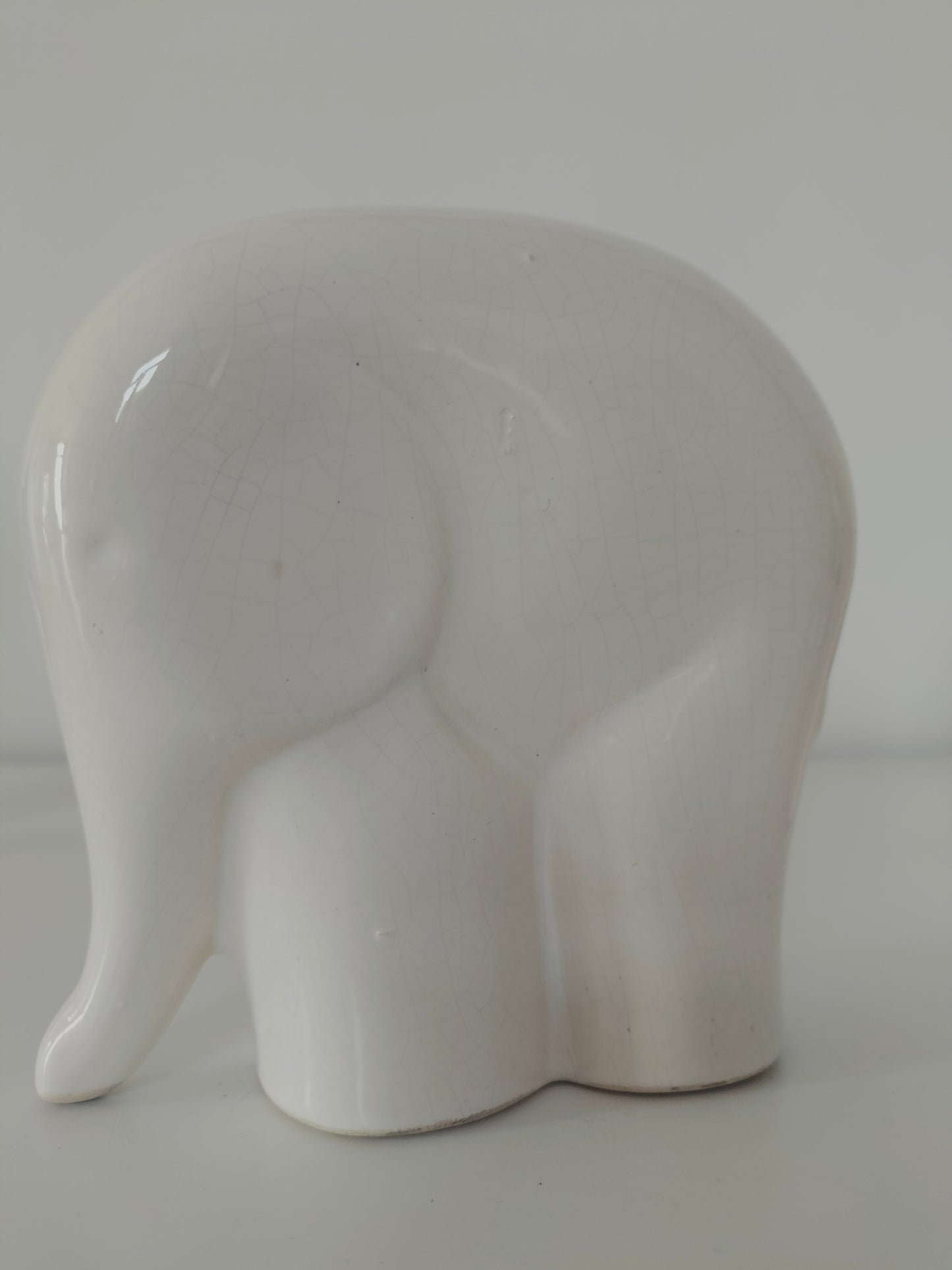 Trio d'éléphants en céramique