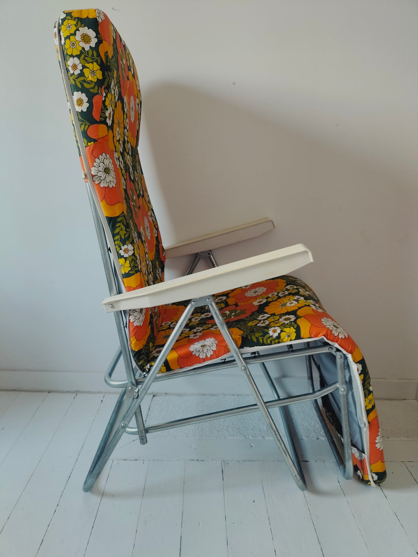 Bain de soleil/ fauteuil de jardin vintage Rinco