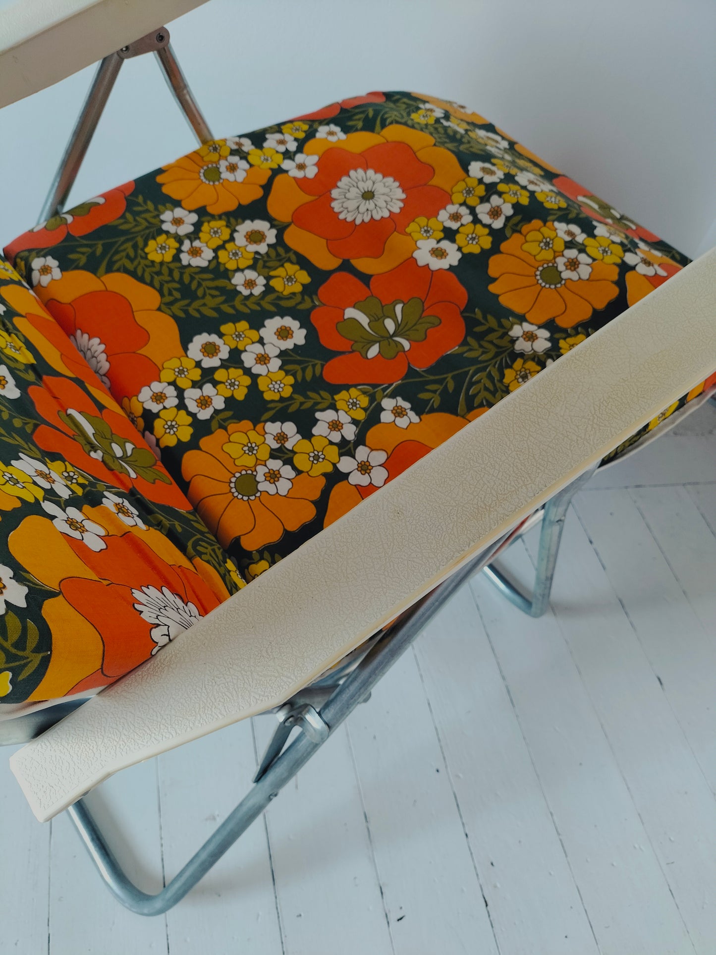 Bain de soleil/ fauteuil de jardin vintage Rinco