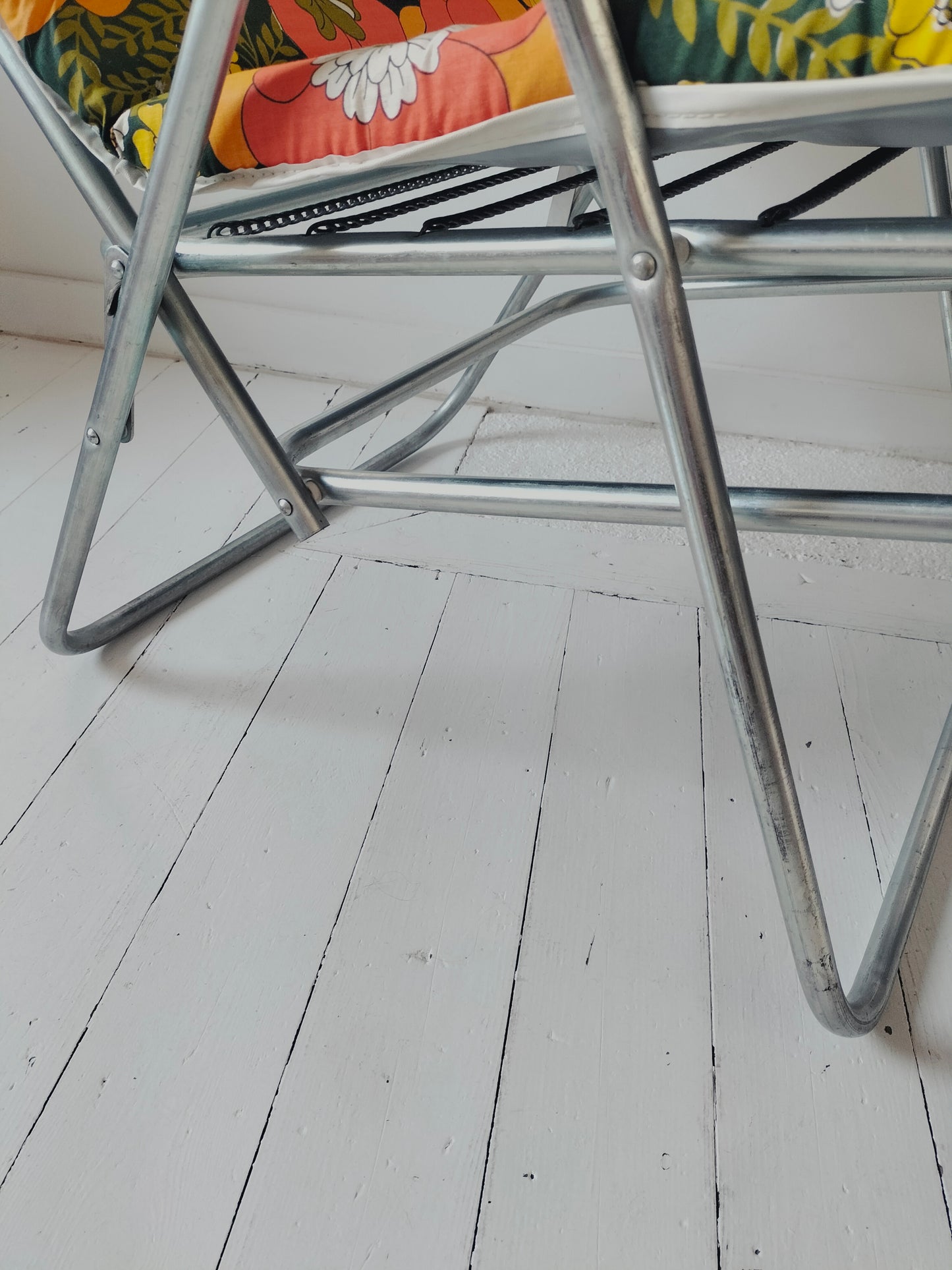 Bain de soleil/ fauteuil de jardin vintage Rinco