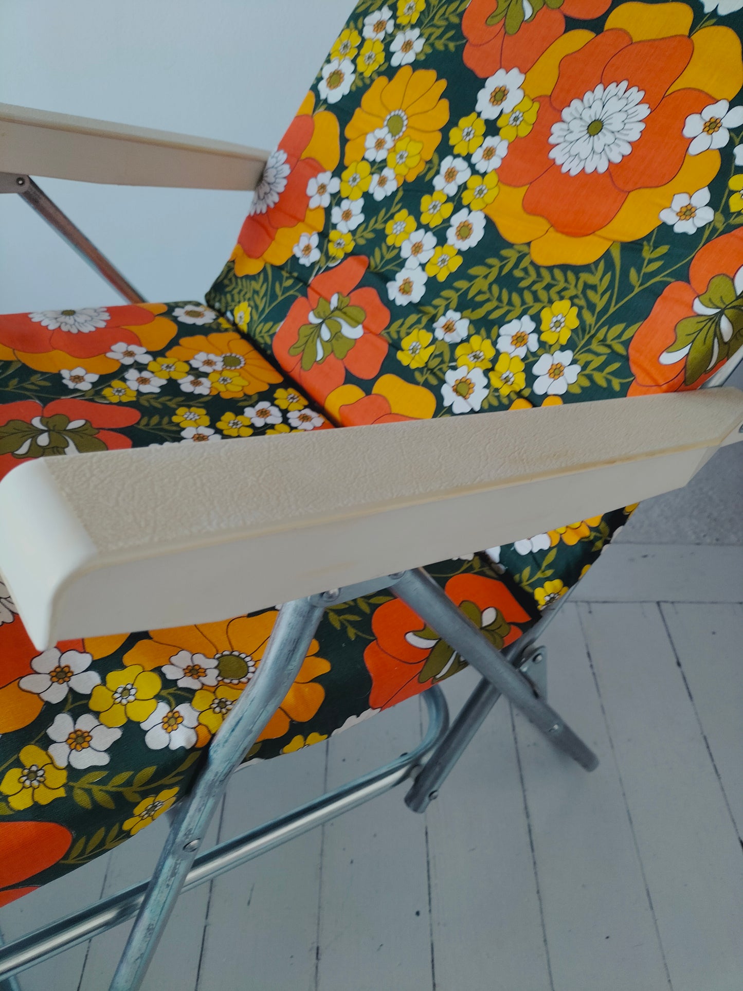 Bain de soleil/ fauteuil de jardin vintage Rinco