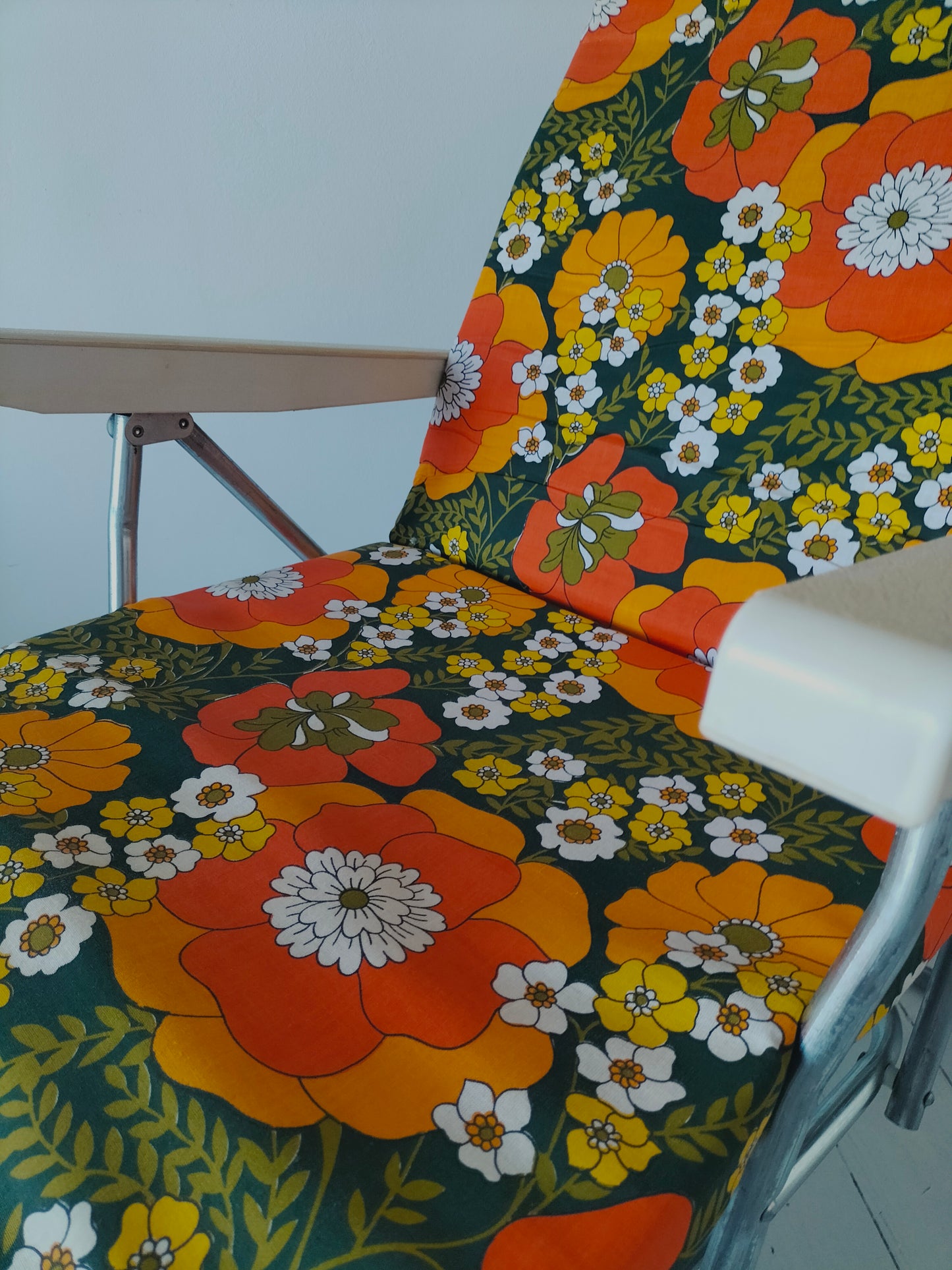 Bain de soleil/ fauteuil de jardin vintage Rinco