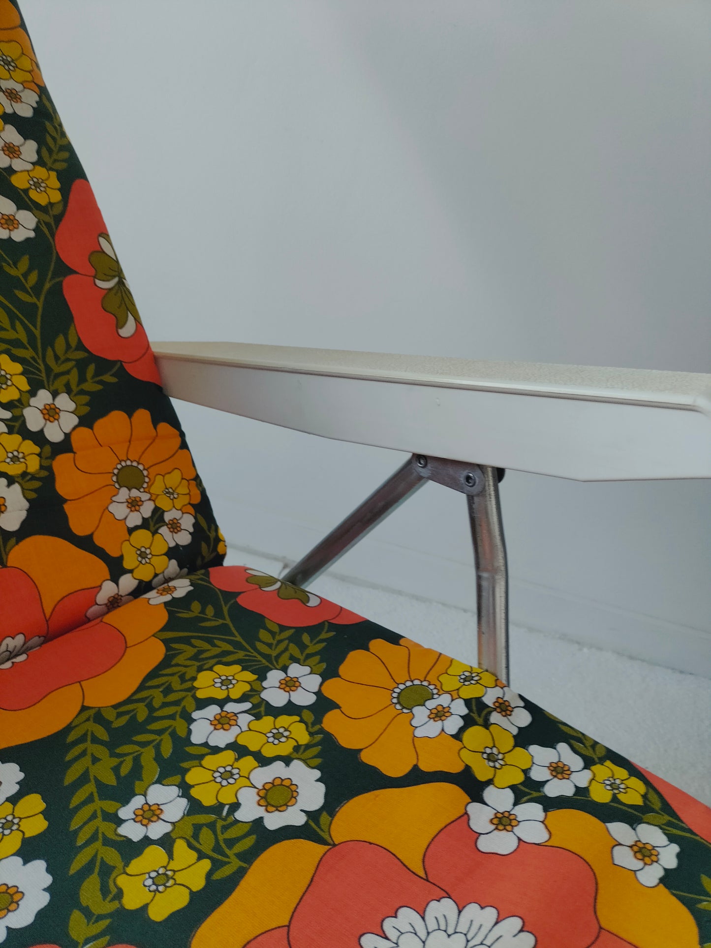 Bain de soleil/ fauteuil de jardin vintage Rinco