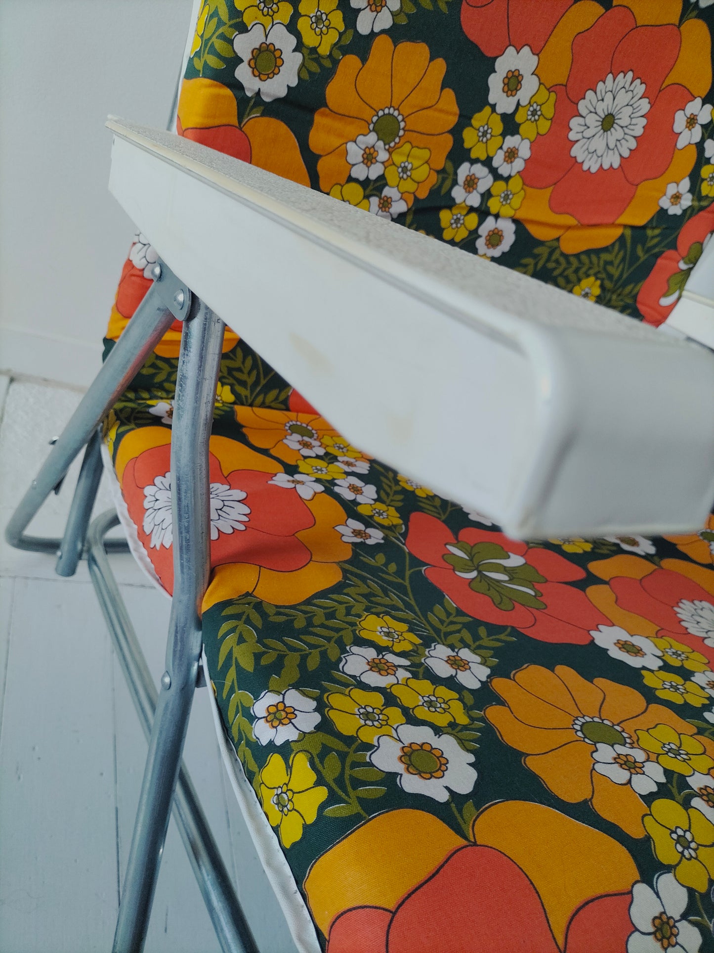 Bain de soleil/ fauteuil de jardin vintage Rinco