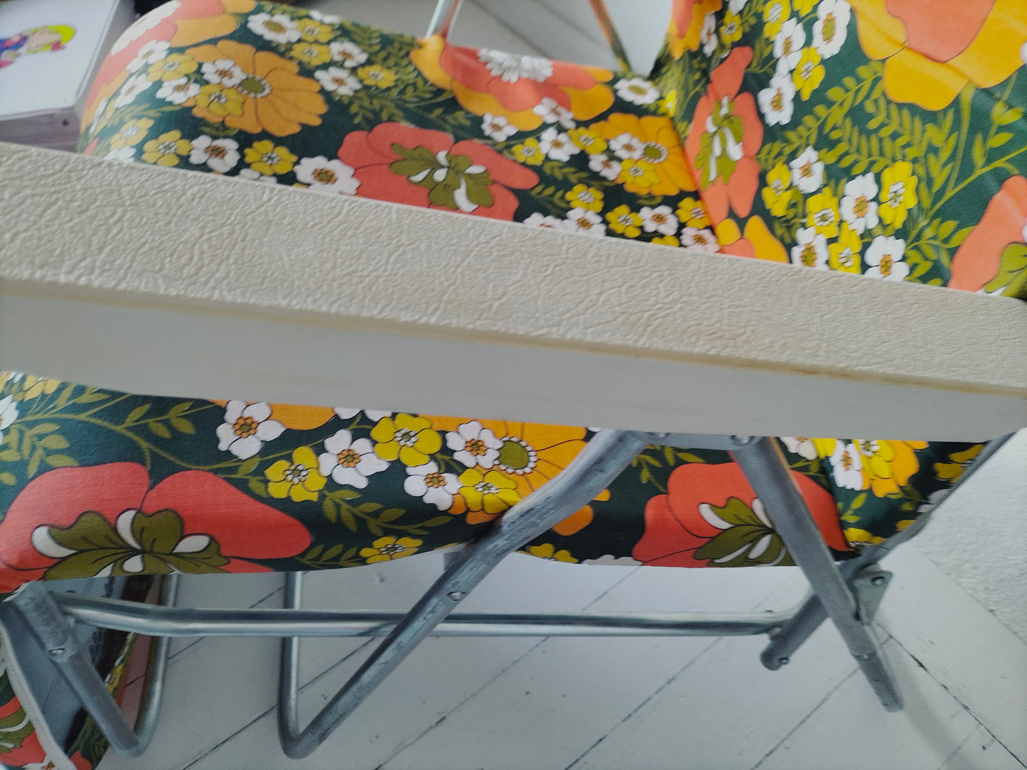 Bain de soleil/ fauteuil de jardin vintage Rinco