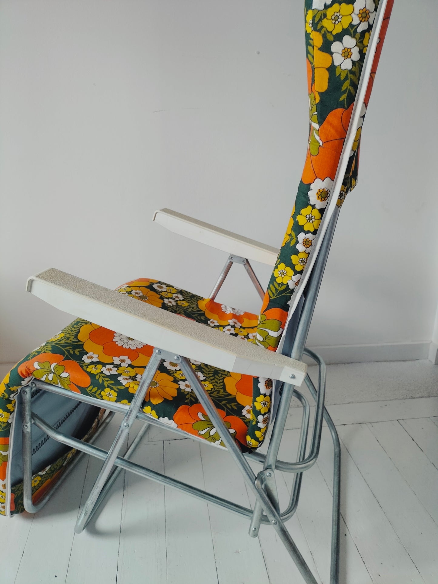 Bain de soleil/ fauteuil de jardin vintage Rinco