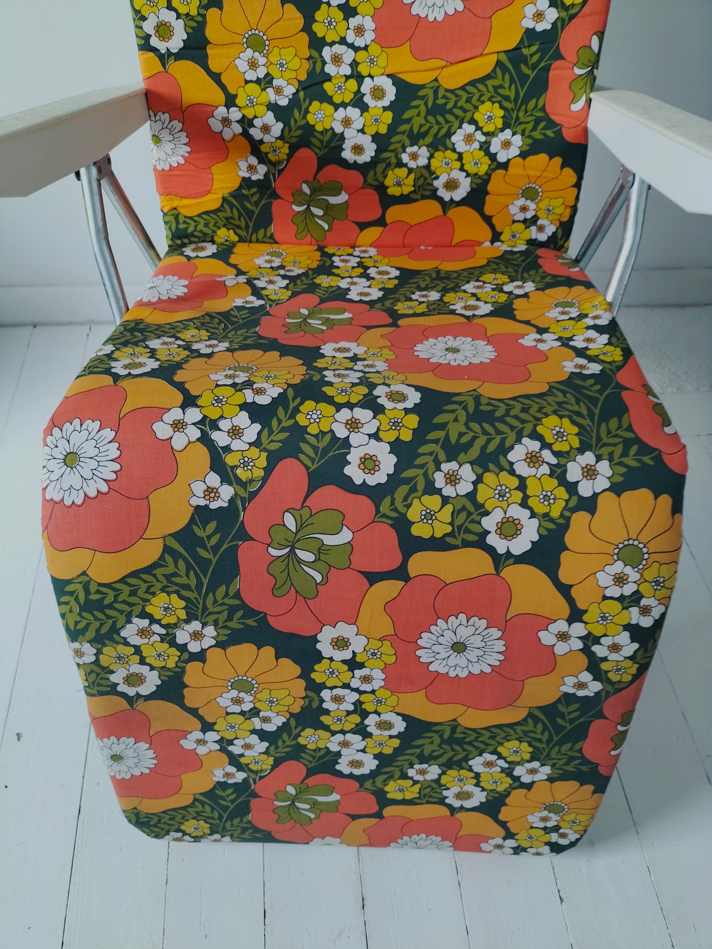 Bain de soleil/ fauteuil de jardin vintage Rinco