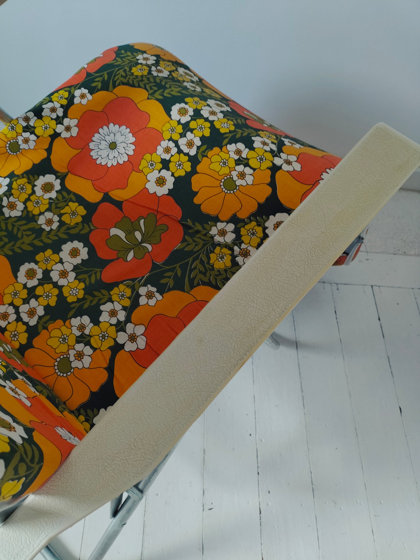 Bain de soleil/ fauteuil de jardin vintage Rinco