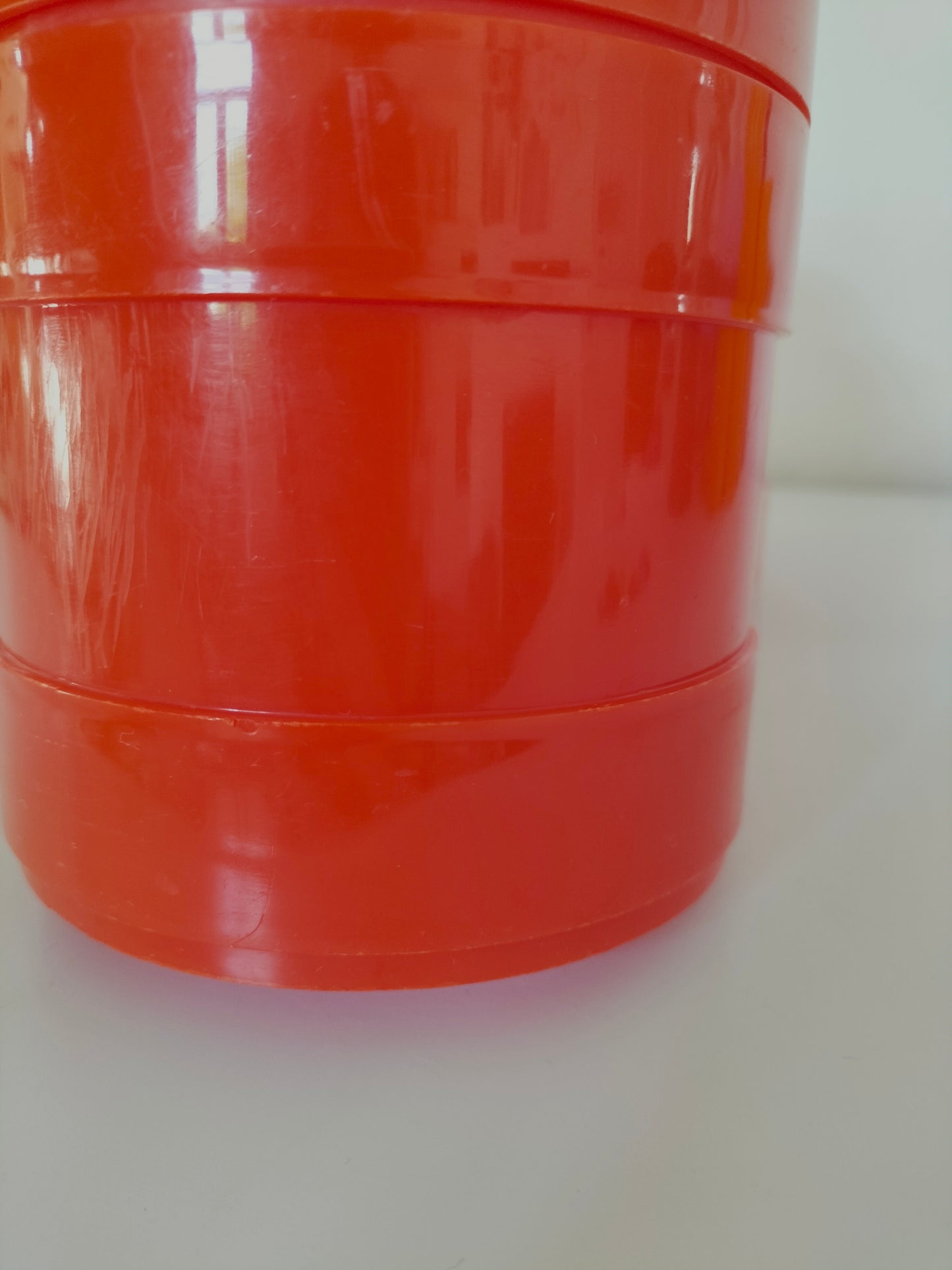 Duo de pots oranges Vitri/ Emsa Germany
