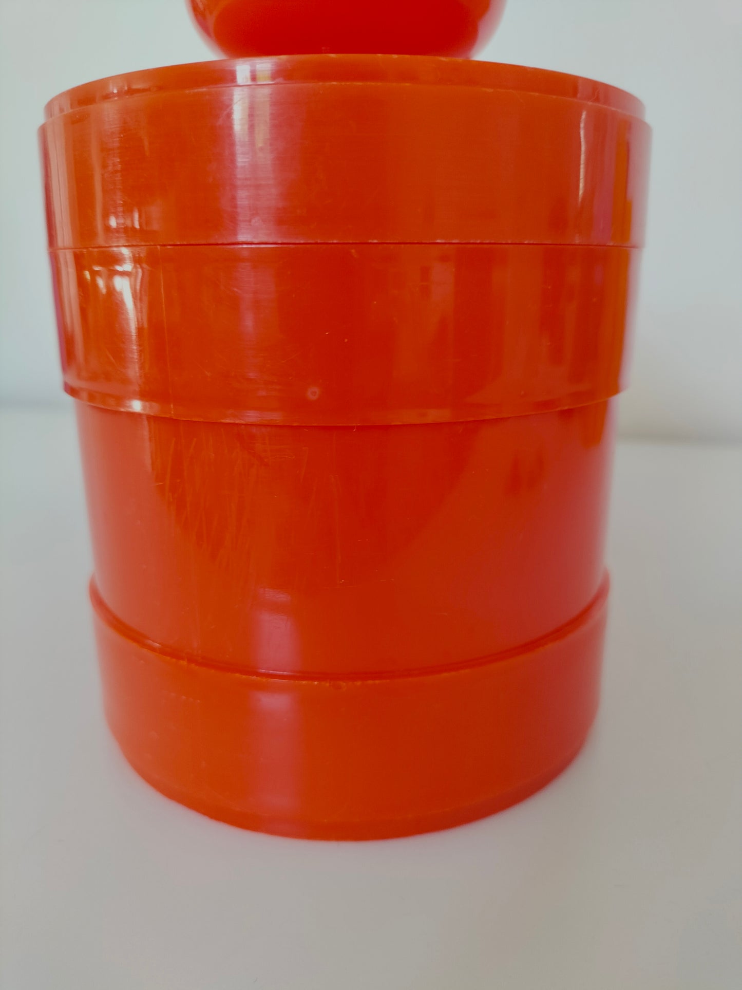 Duo de pots oranges Vitri/ Emsa Germany