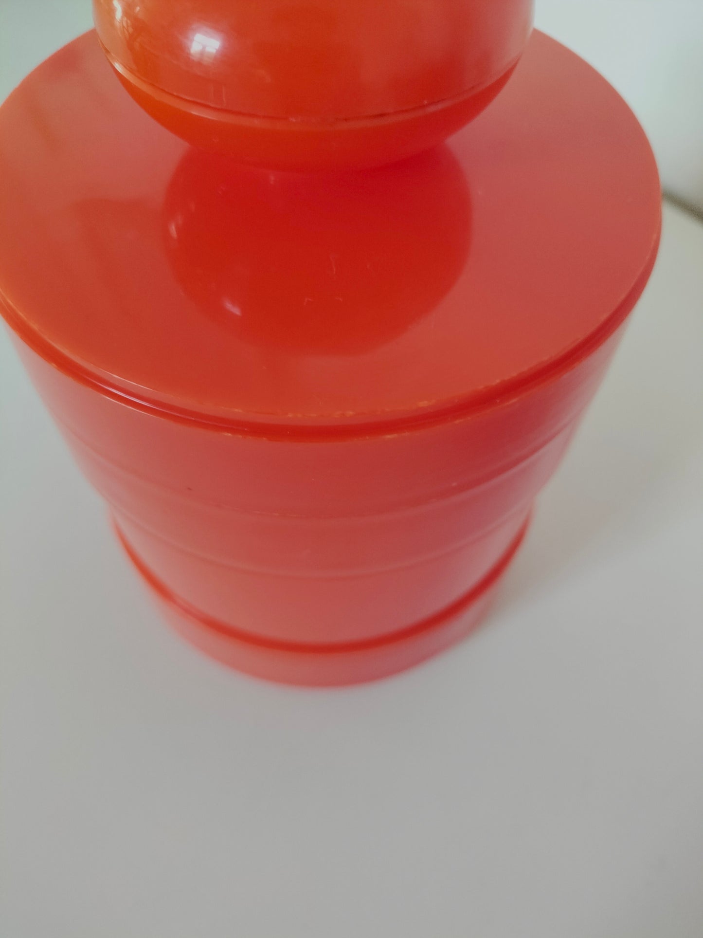 Duo de pots oranges Vitri/ Emsa Germany