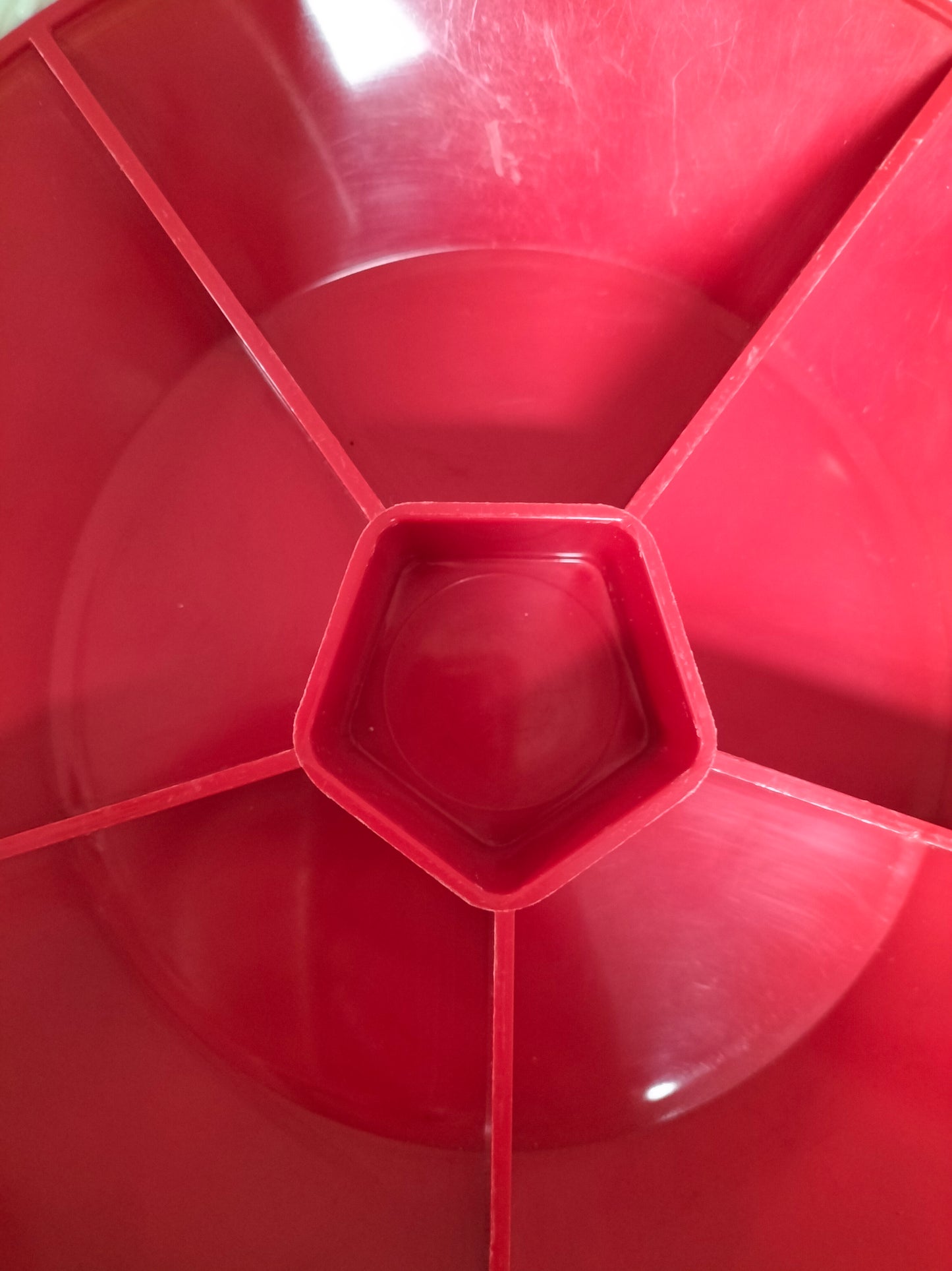 Plateau apéritif compartimenté Germany rouge
