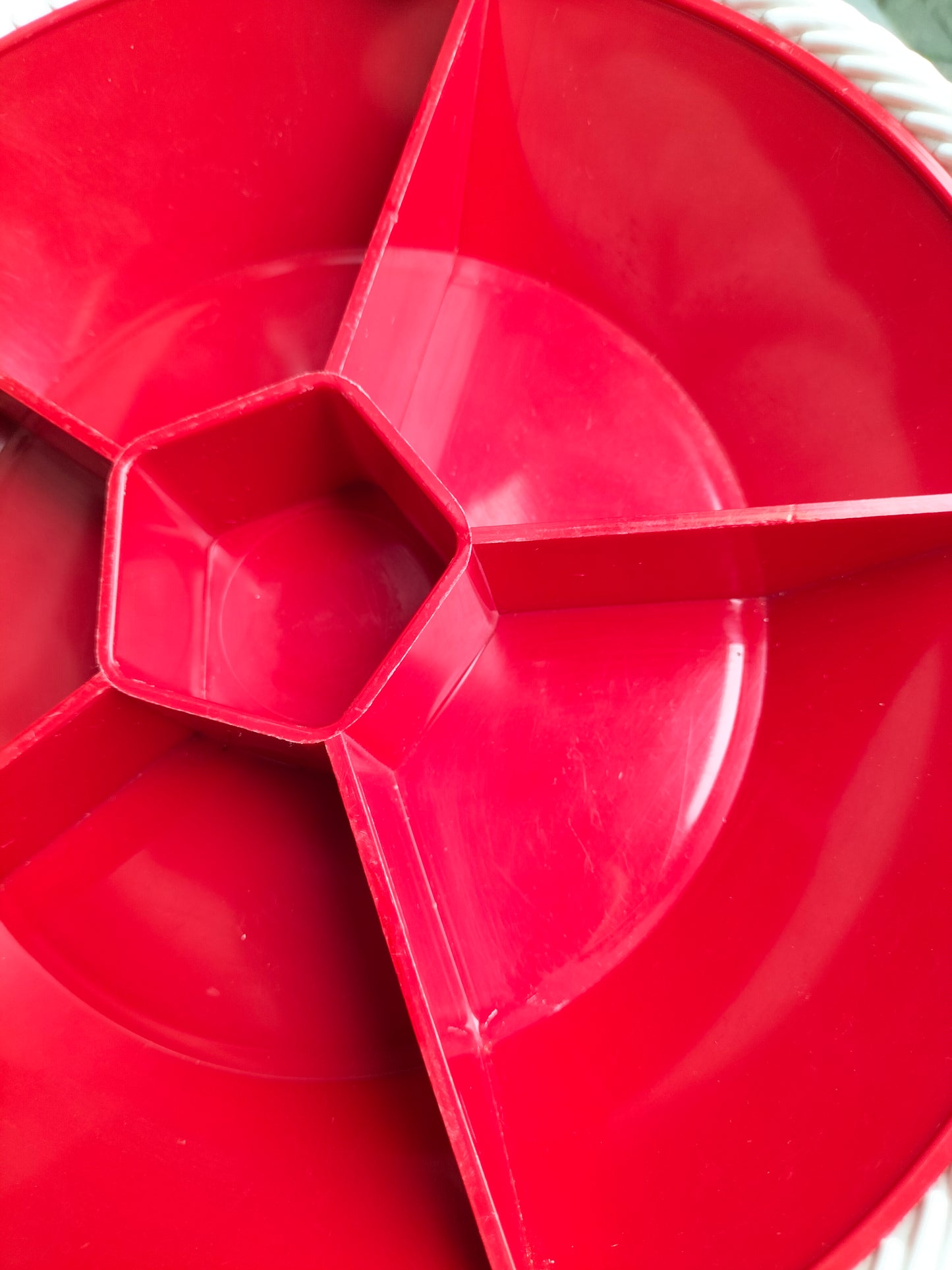 Plateau apéritif compartimenté Germany rouge