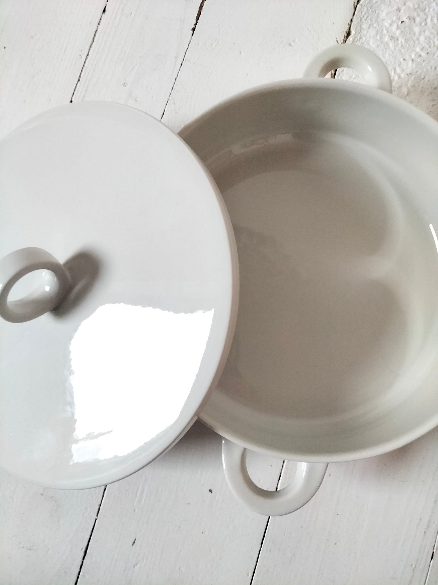Plat couvert porcelaine à feu Villeroy et Boch Acapulco