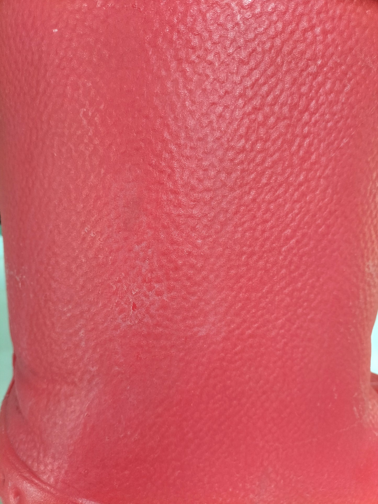 Énorme botte de Noël en plastique - ancien contenant publicitaire de lessive