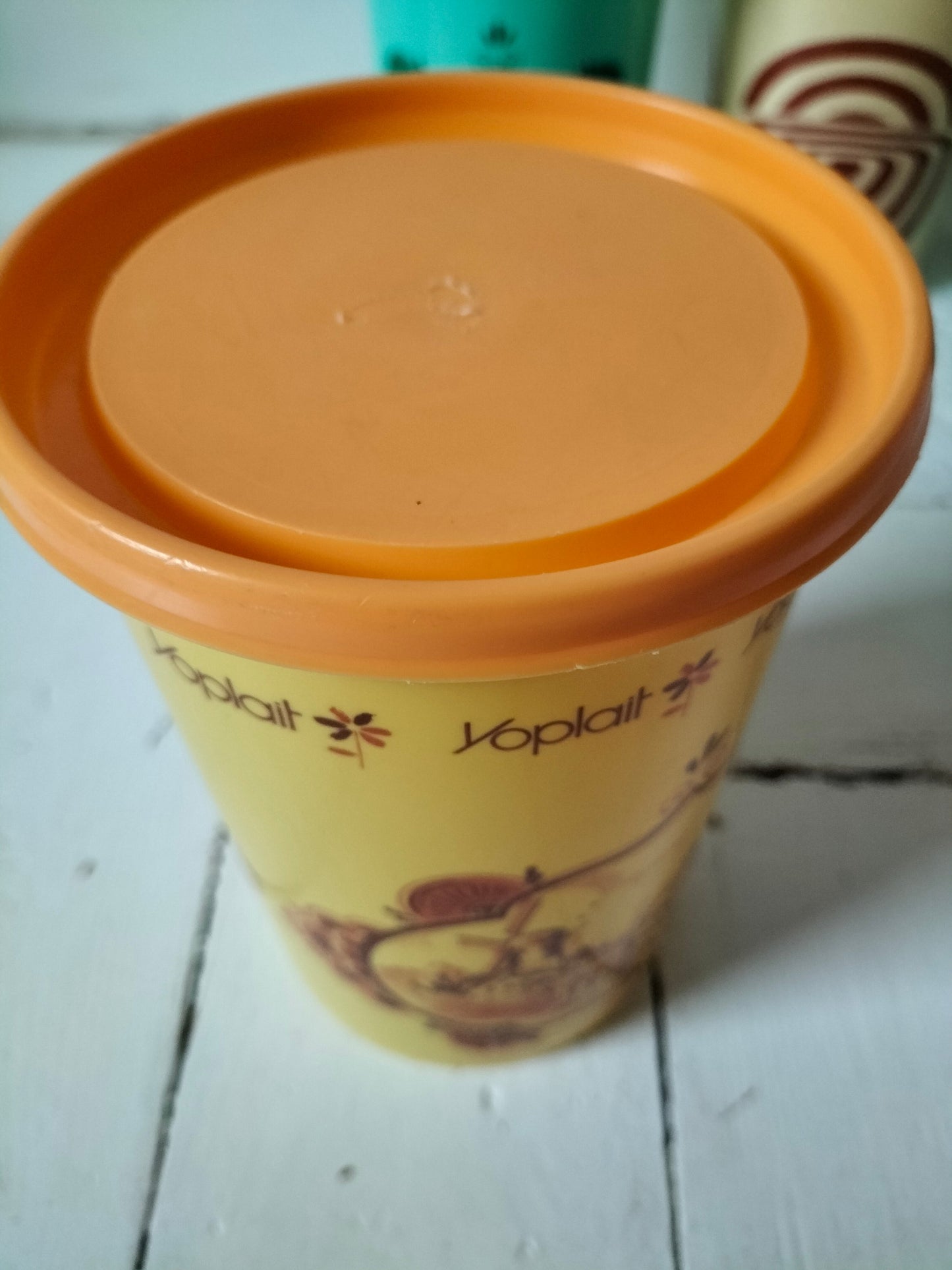 Boîte en plastique Yoplait vintage au choix