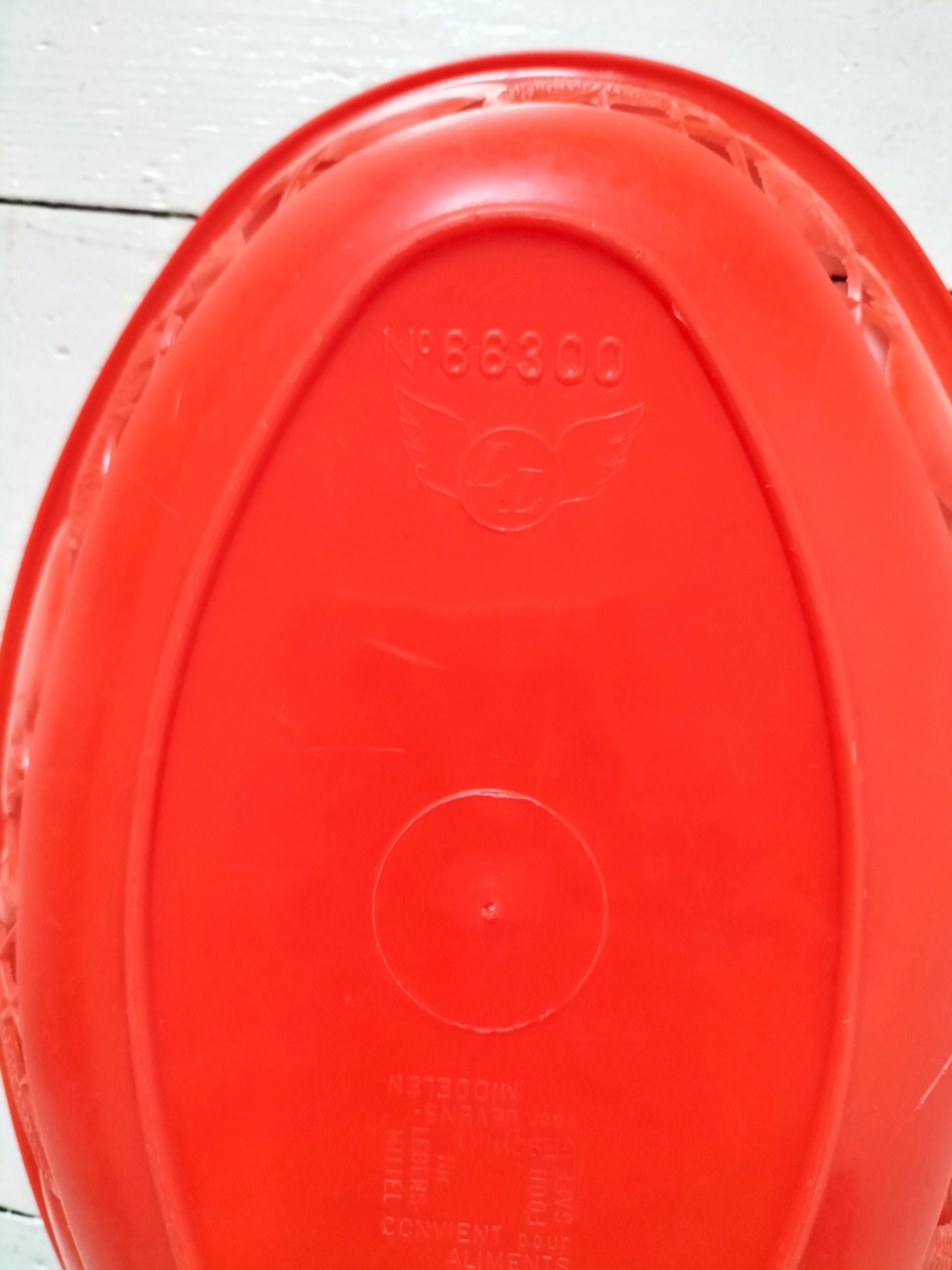 Corbeille en plastique