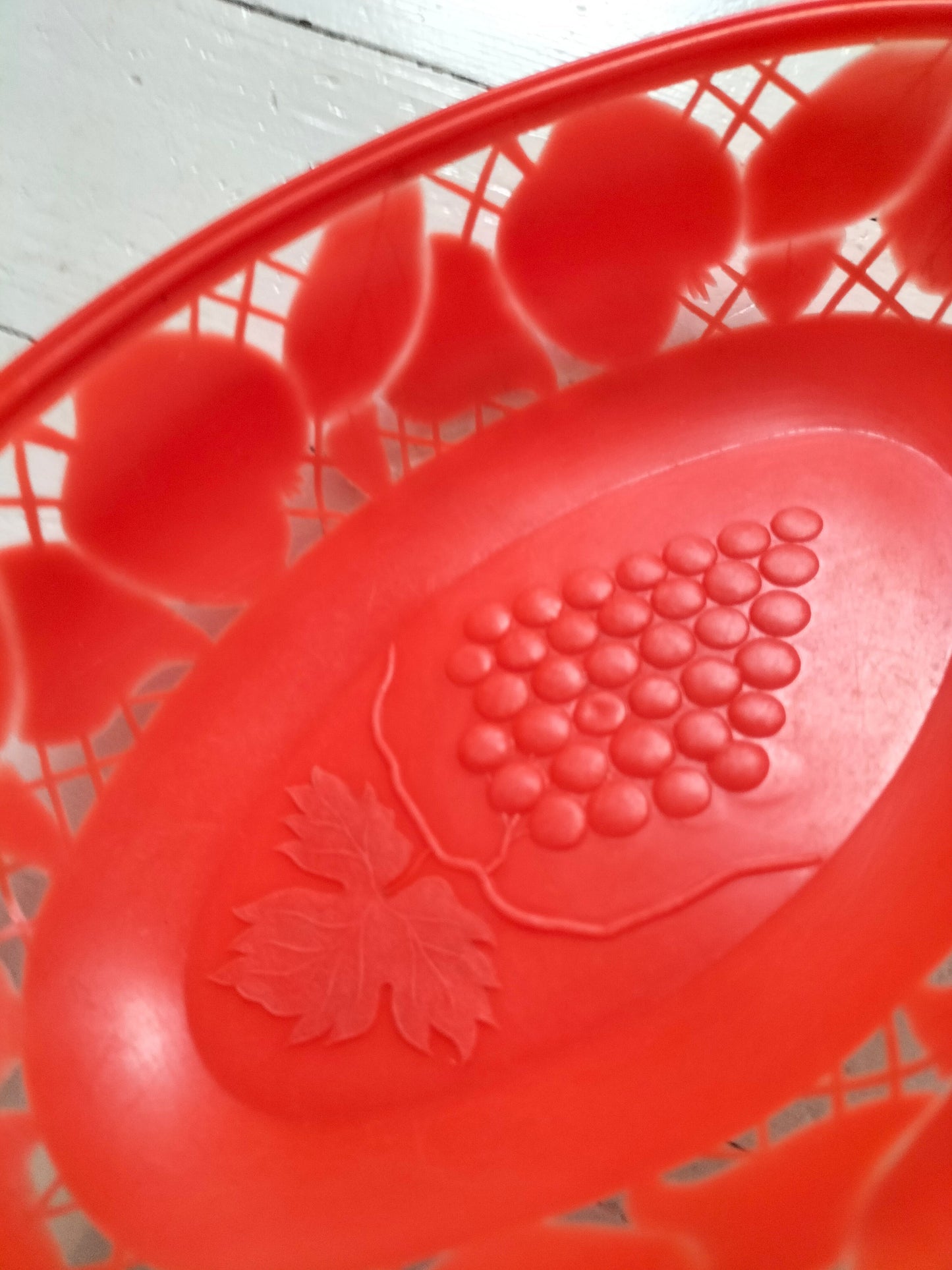 Corbeille en plastique