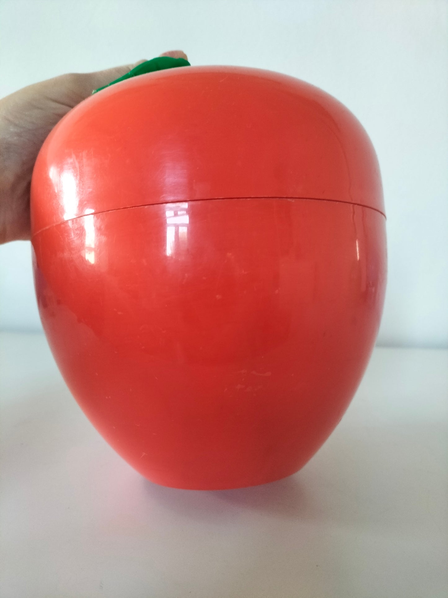 Pomme à glaçons rouge orangé made in Italy (Veropam Paris?)