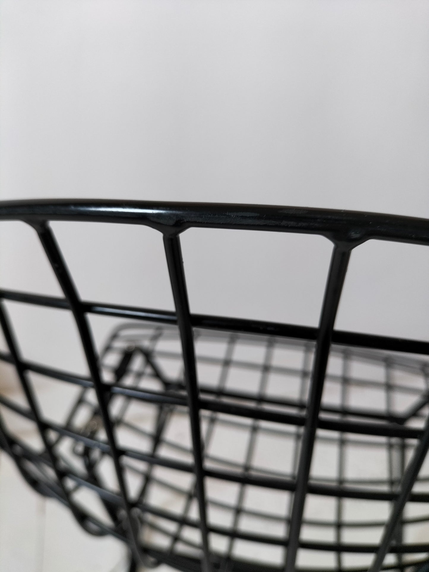 Chaise enfant années 2000 inspi Harry Bertoia pour Knoll