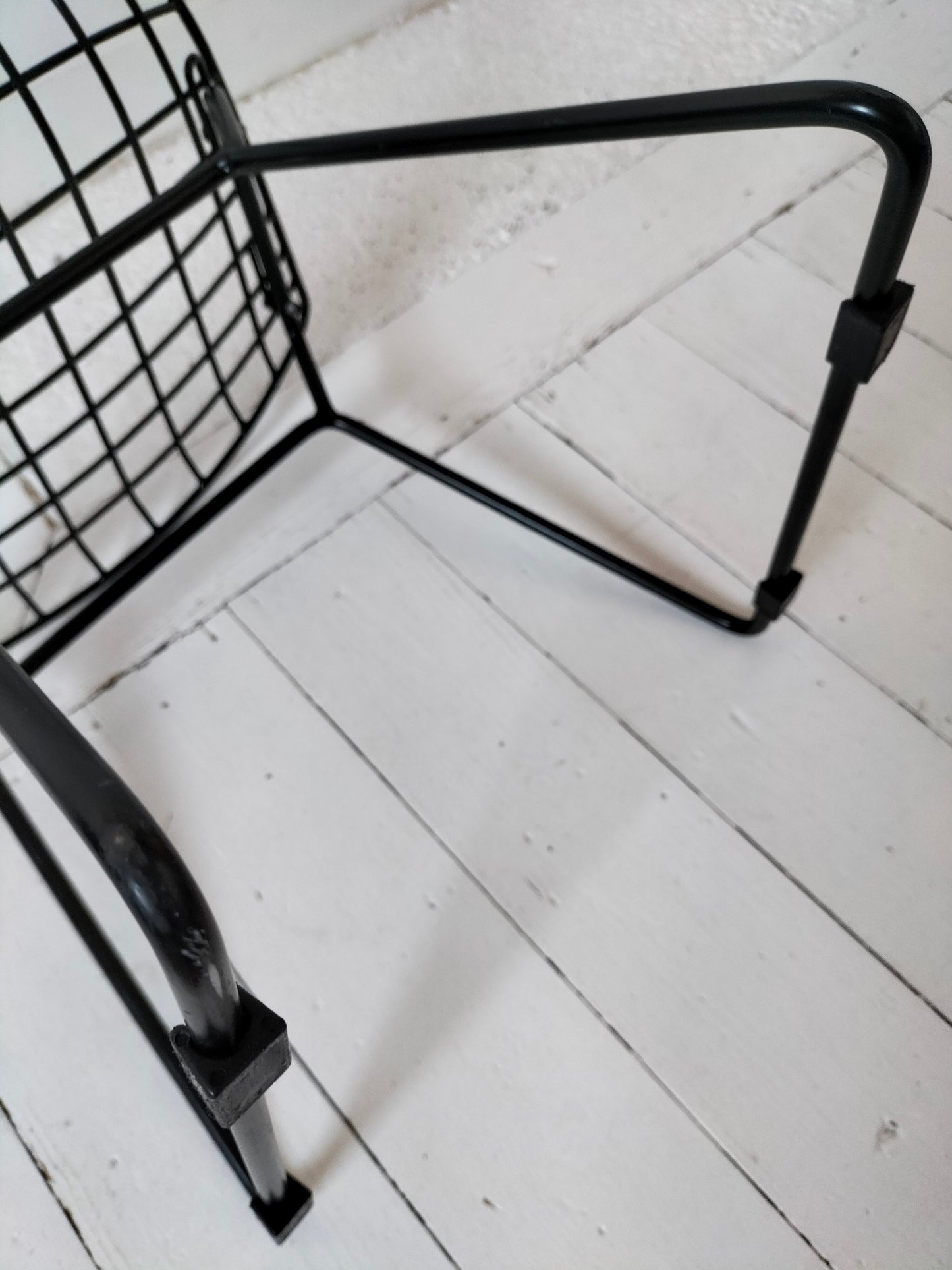 Chaise enfant années 2000 inspi Harry Bertoia pour Knoll