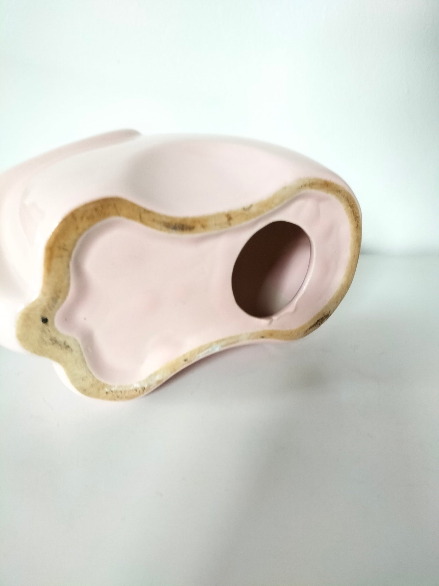 Éléphant décoratif en céramique émaillée