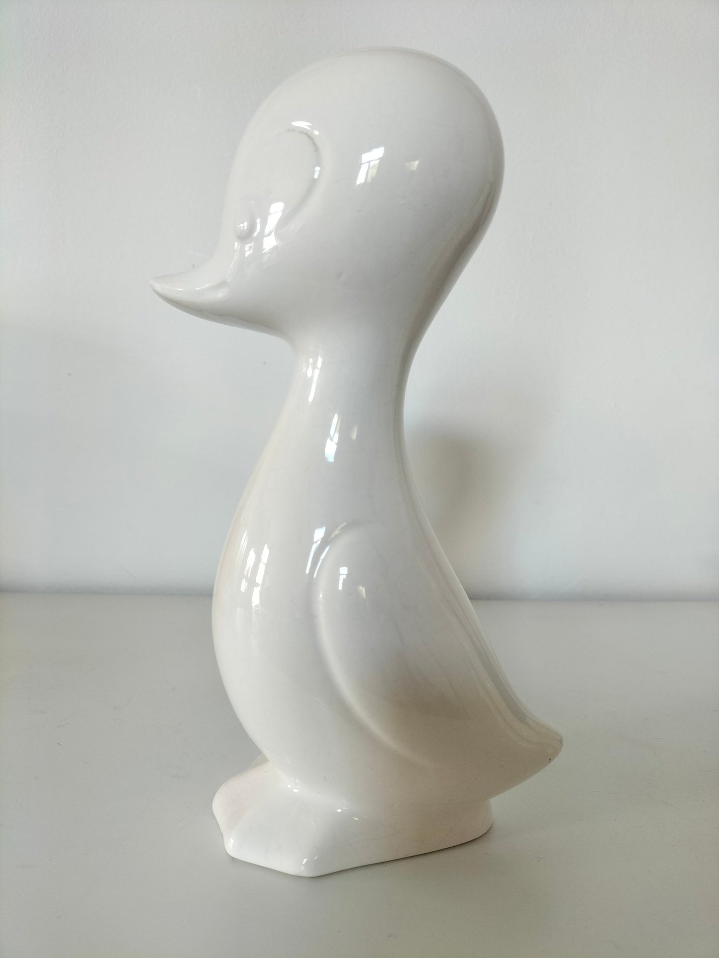 Trio de canards en céramique émaillée