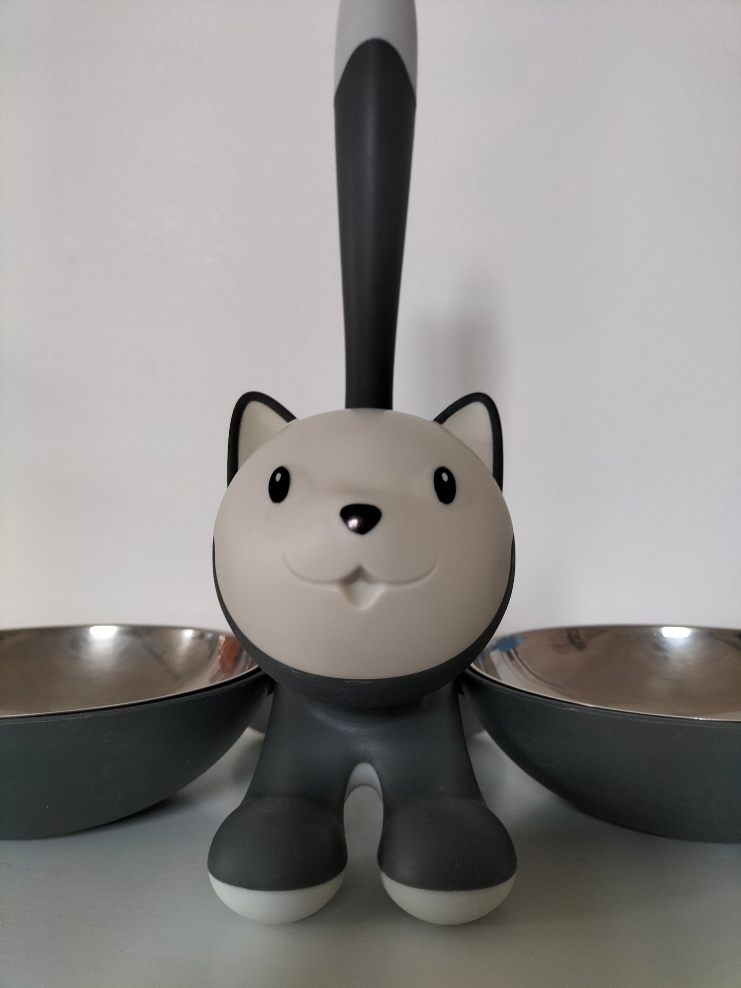 Gamelle double chat Miriam Mirri pour Alessi 2005