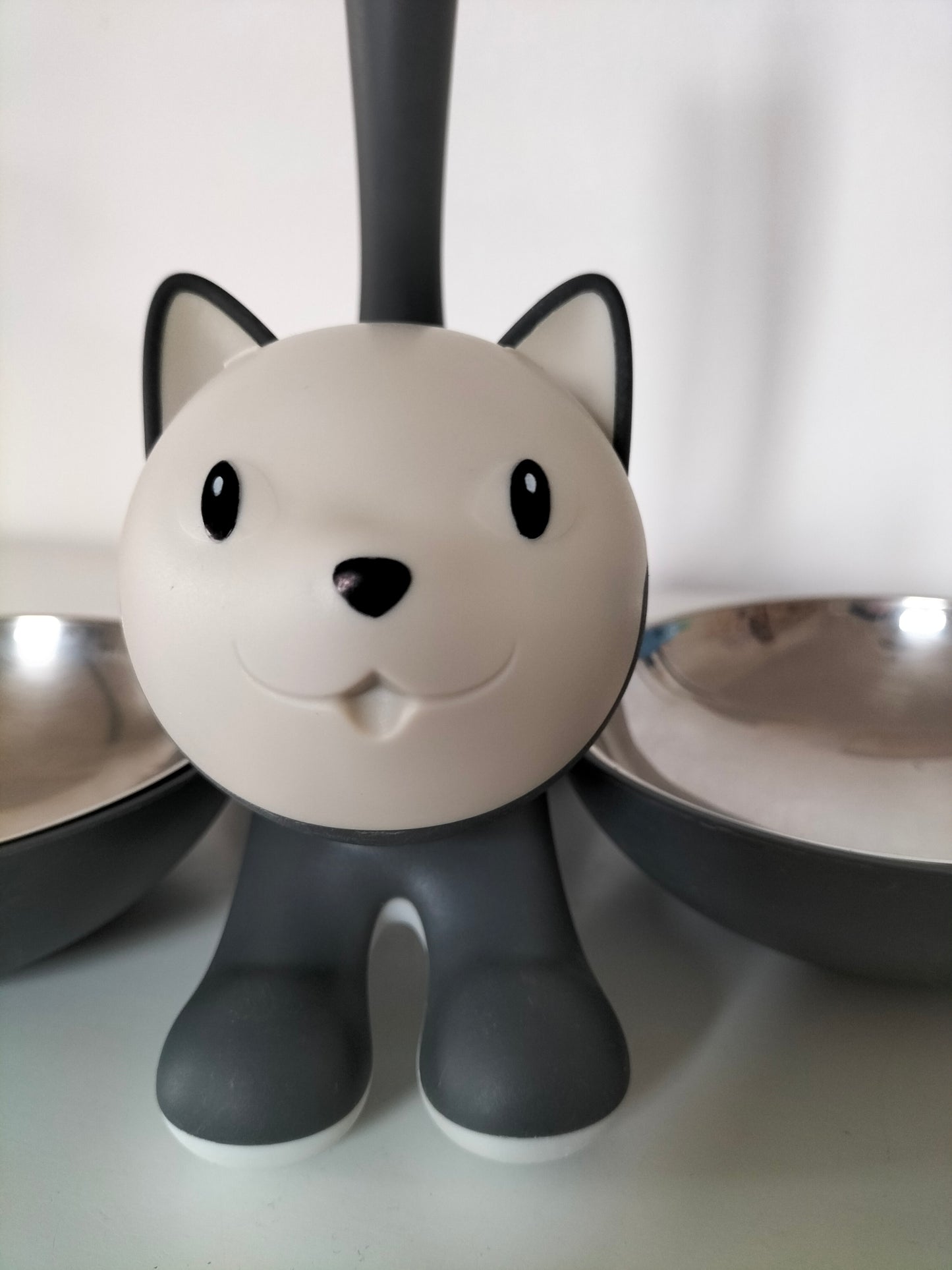 Gamelle double chat Miriam Mirri pour Alessi 2005