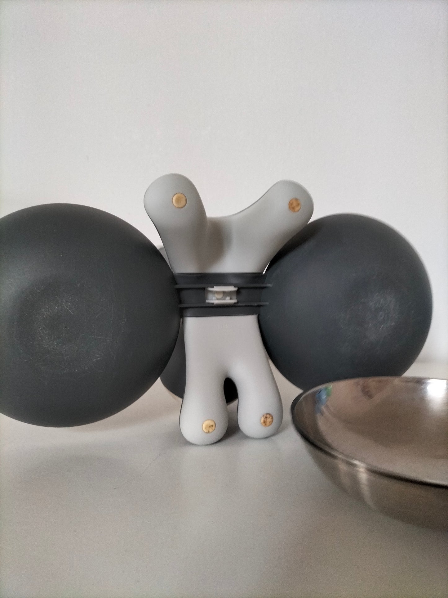 Gamelle double chat Miriam Mirri pour Alessi 2005