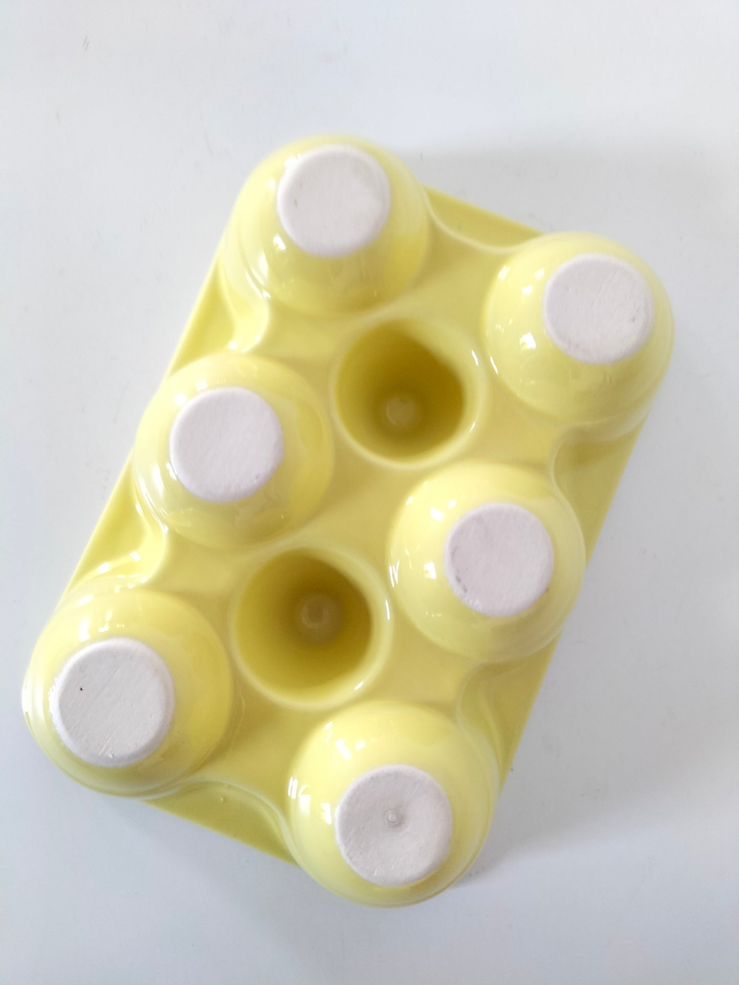 Plateau à oeufs en céramique