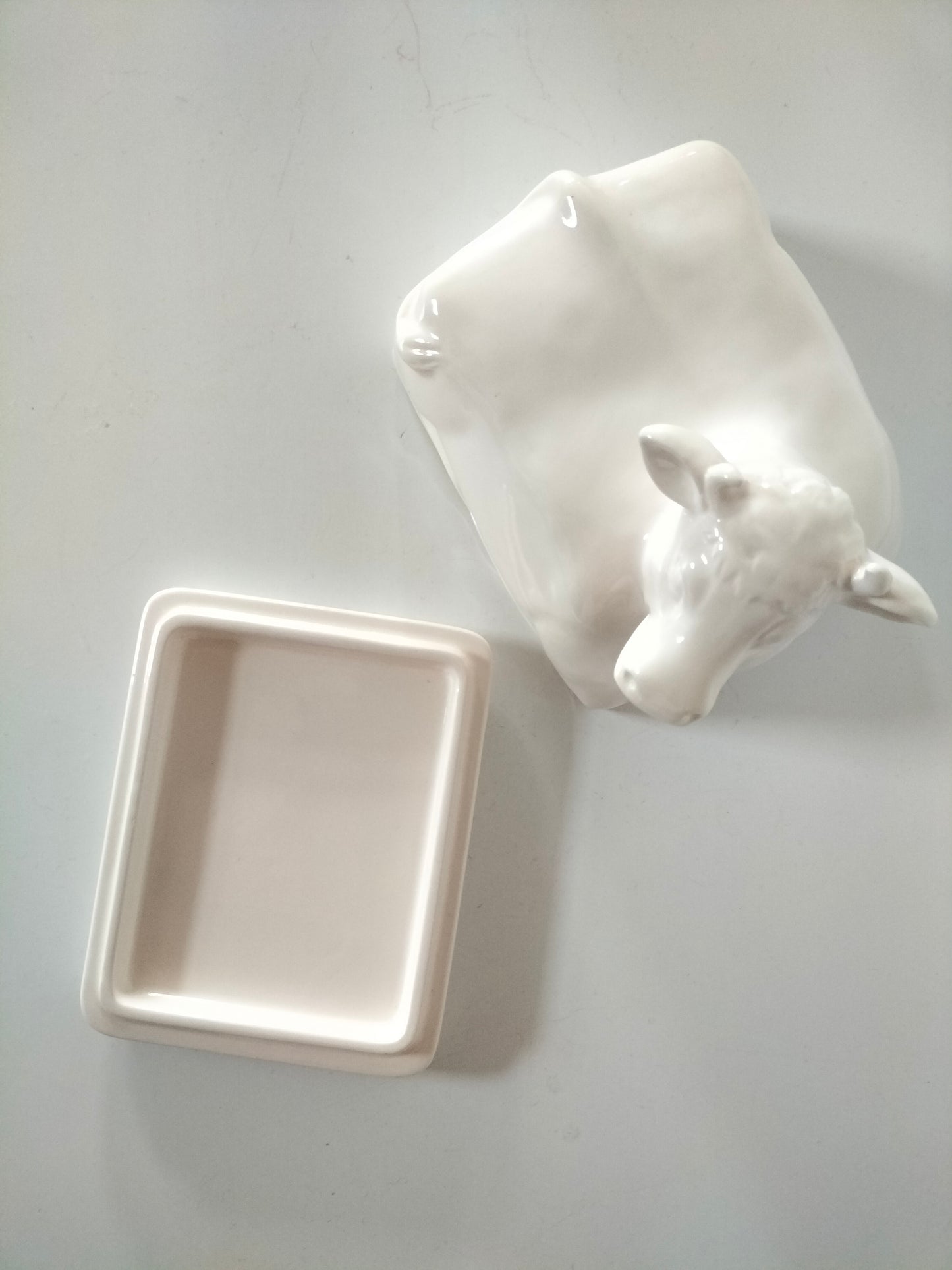 Beurrier en porcelaine Boltze Bazar