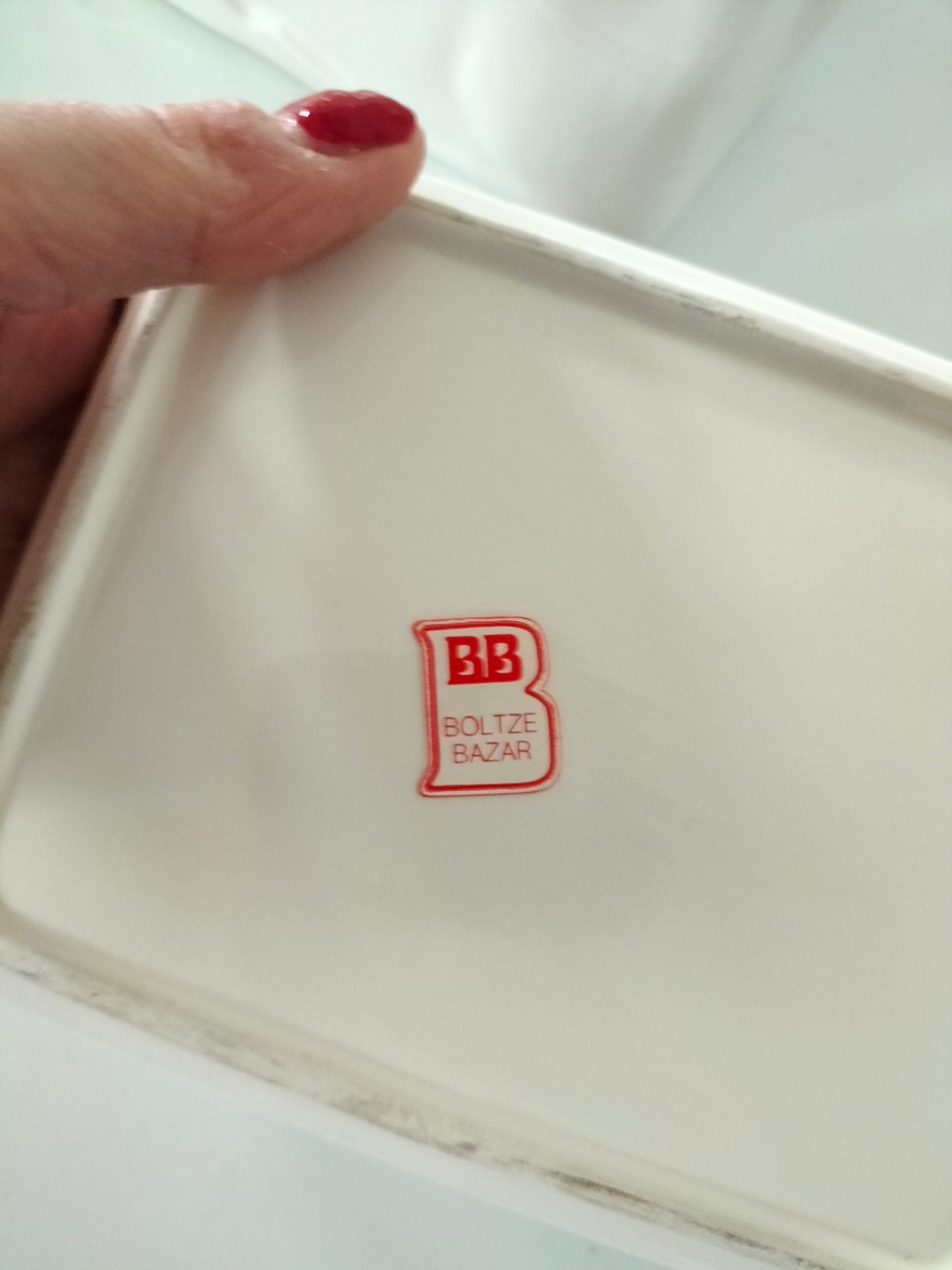 Beurrier en porcelaine Boltze Bazar