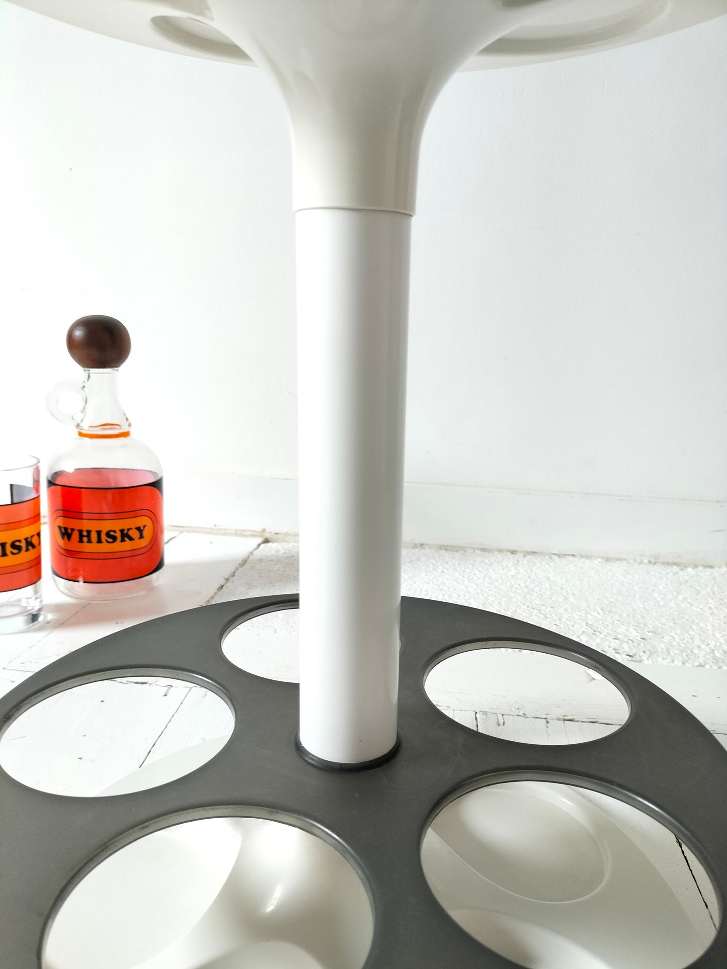 Mini bar portatif en plastique Flair pour Prisunic made in Holland