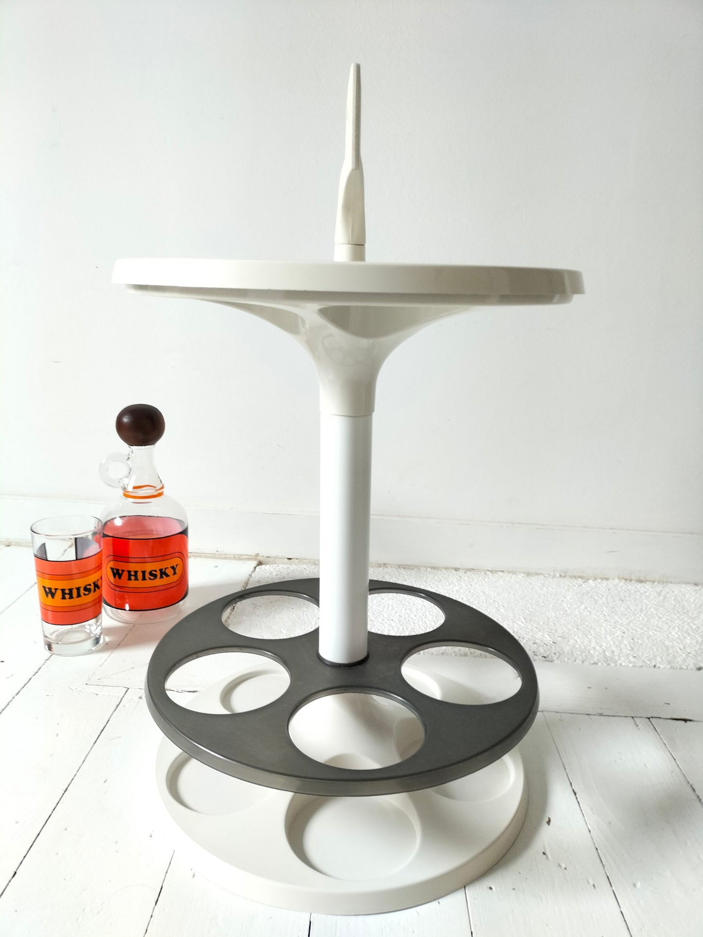 Mini bar portatif en plastique Flair pour Prisunic made in Holland