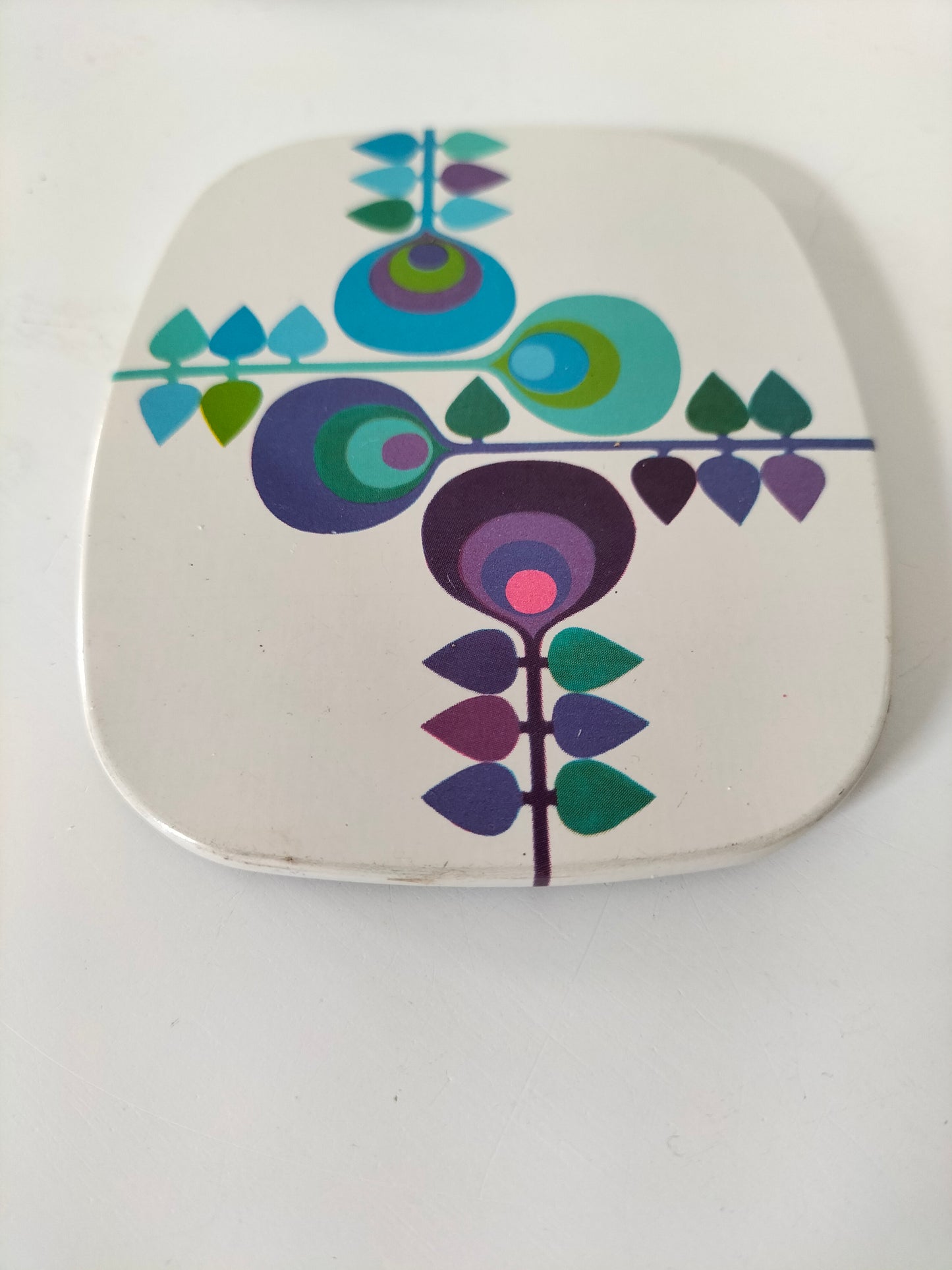 Ensemble de 3 sous-verres Worcester Ware