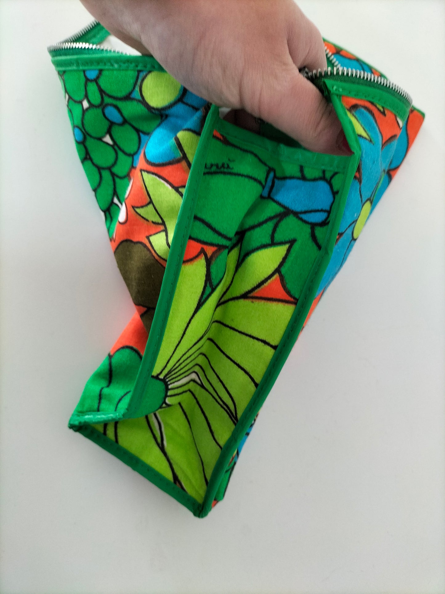 Grande trousse de toilette en tissu