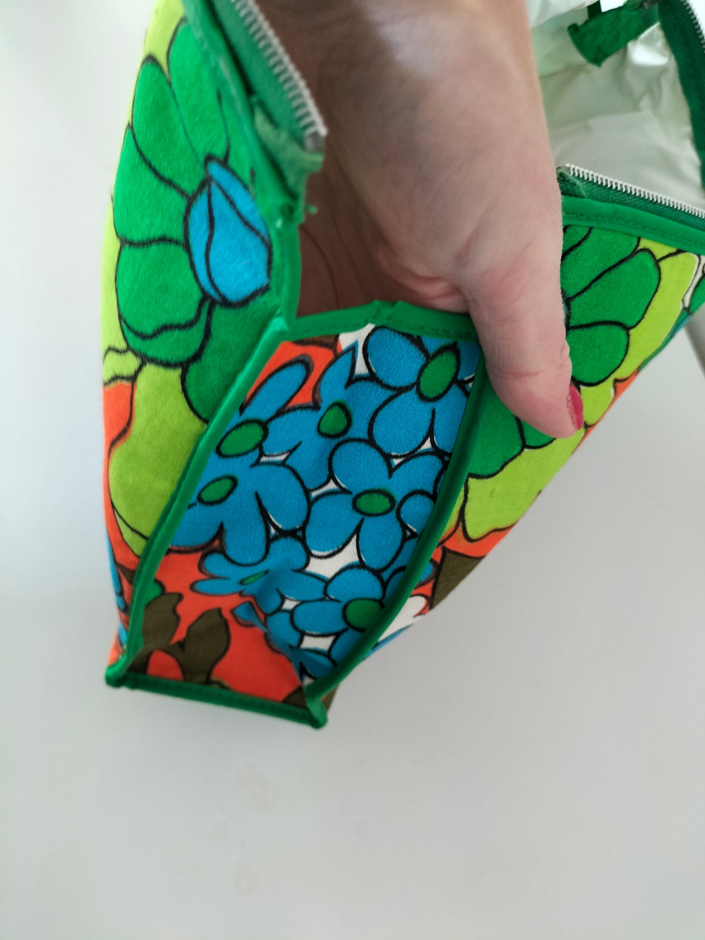 Grande trousse de toilette en tissu