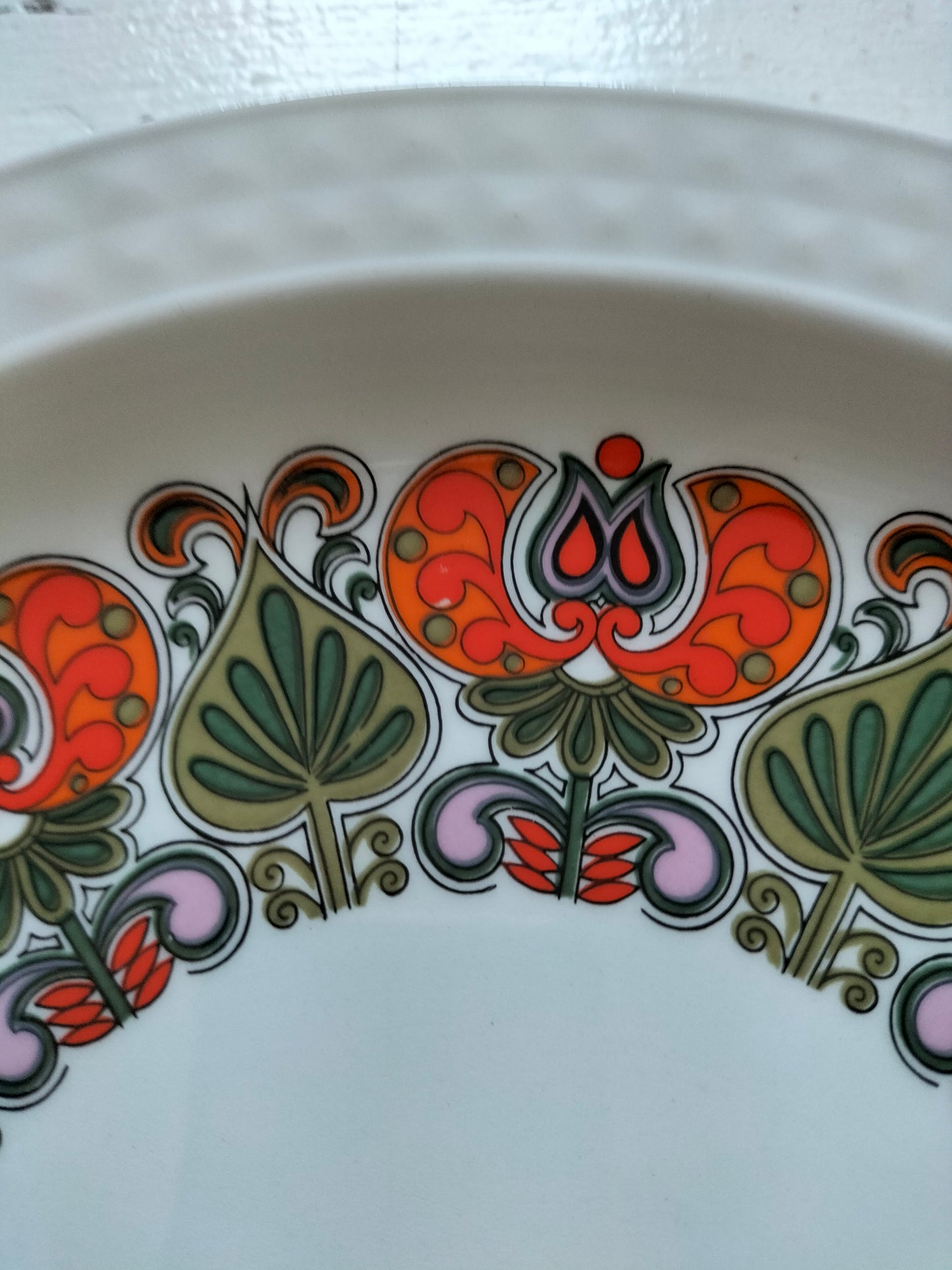 Ensemble de 4 grandes assiettes plates Pontesa