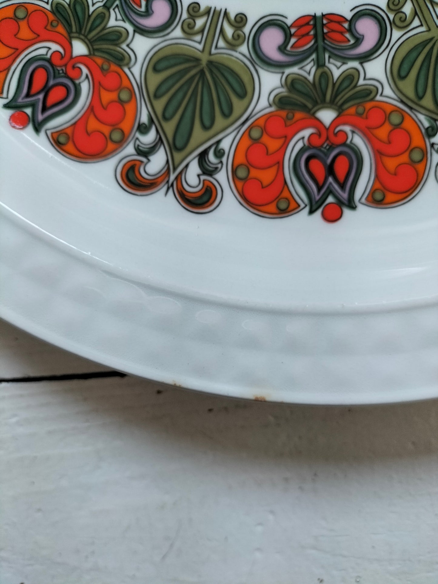 Ensemble de 4 grandes assiettes plates Pontesa