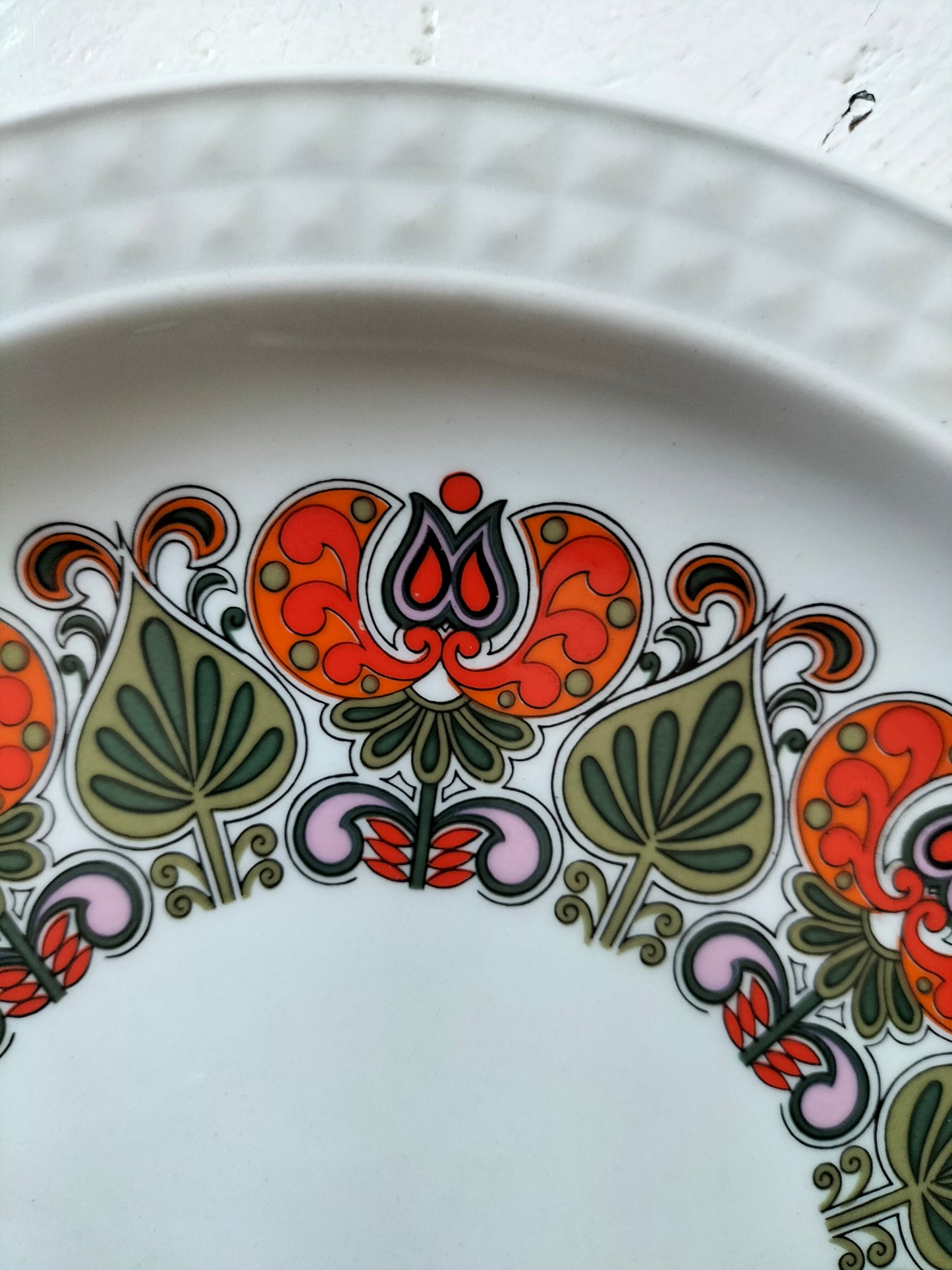 Ensemble de 4 grandes assiettes plates Pontesa