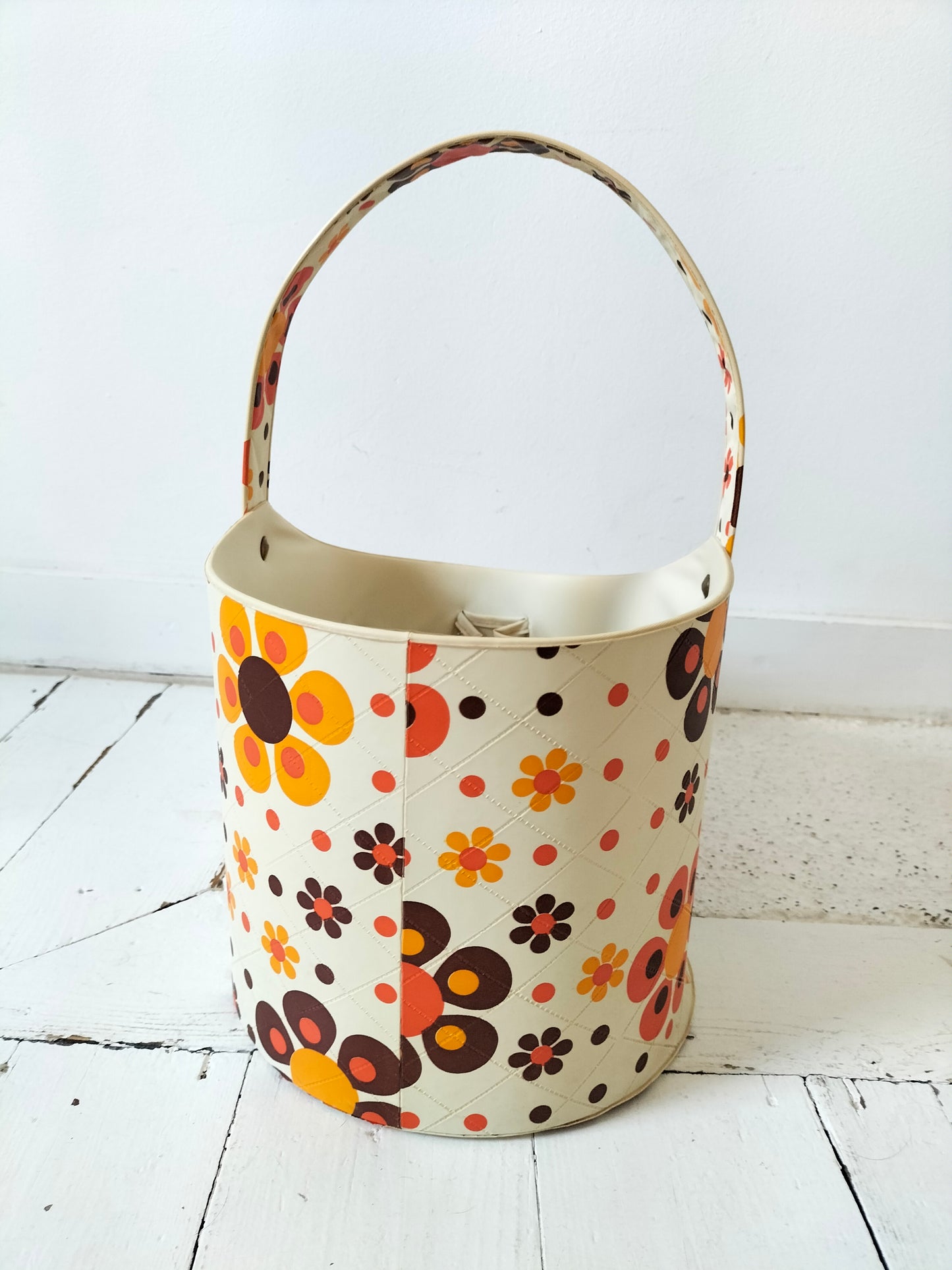 Beauty case/ panier vintage