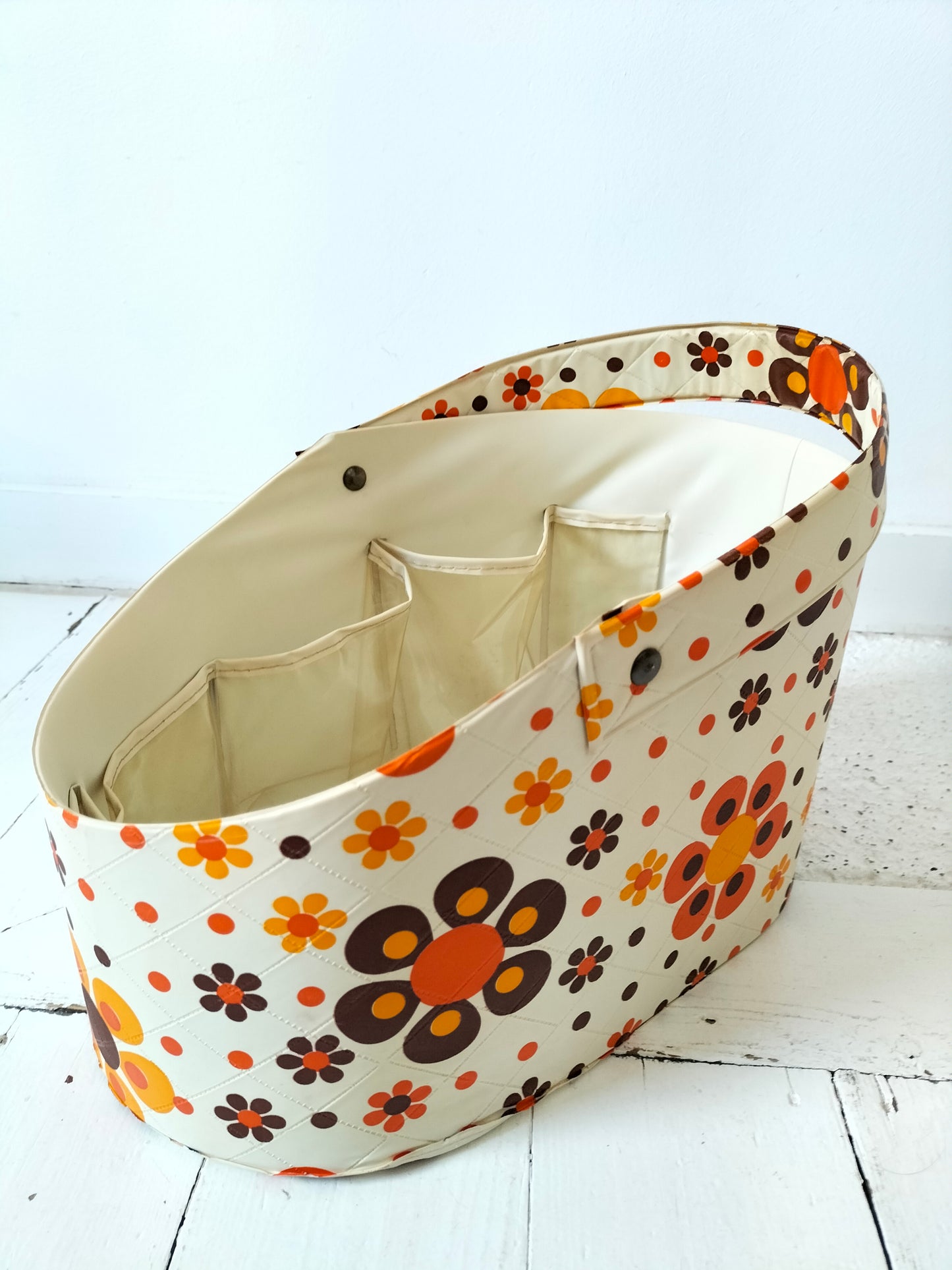 Beauty case/ panier vintage
