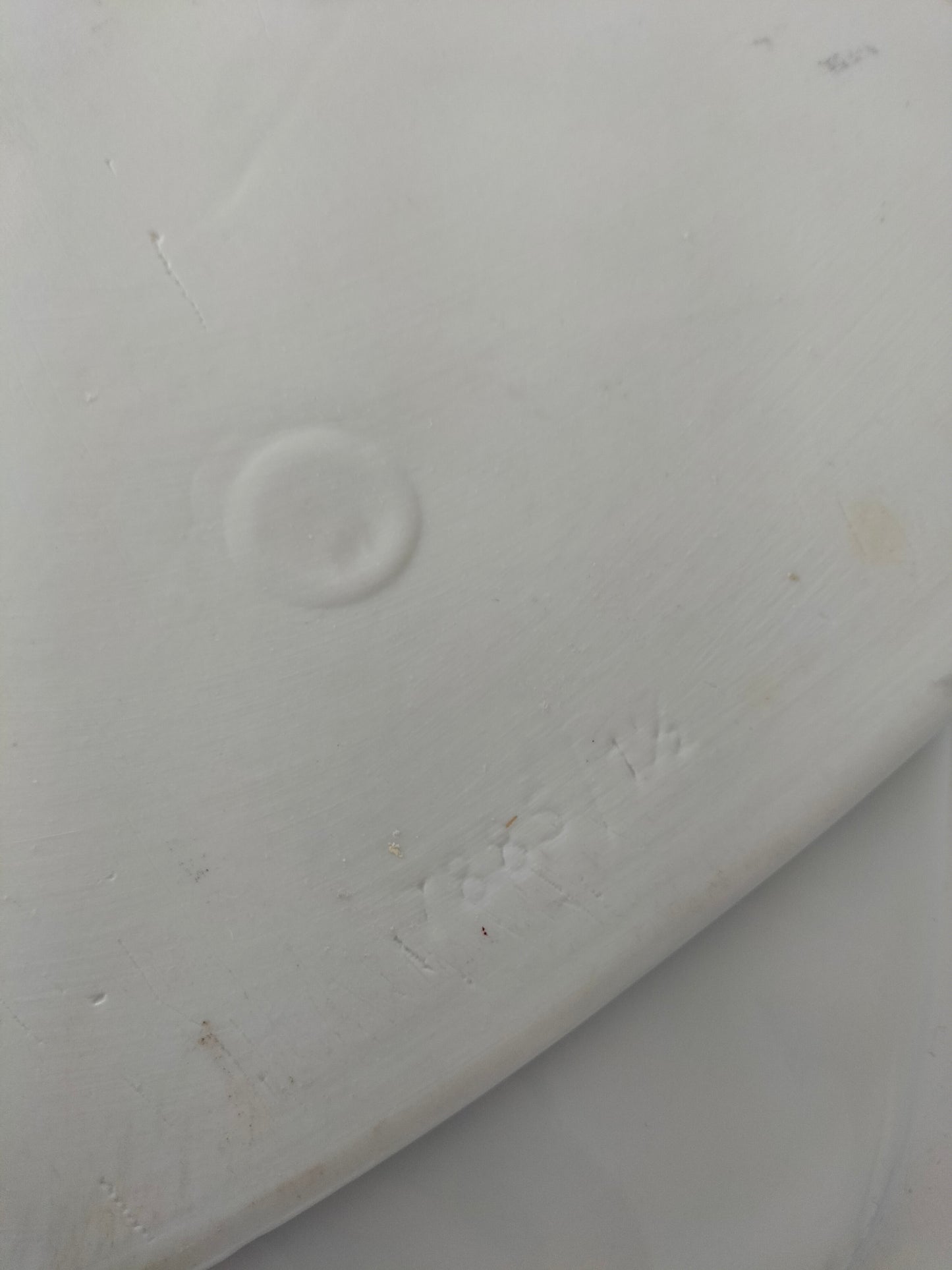 Grande planche à découper en porcelaine (à l'unité)