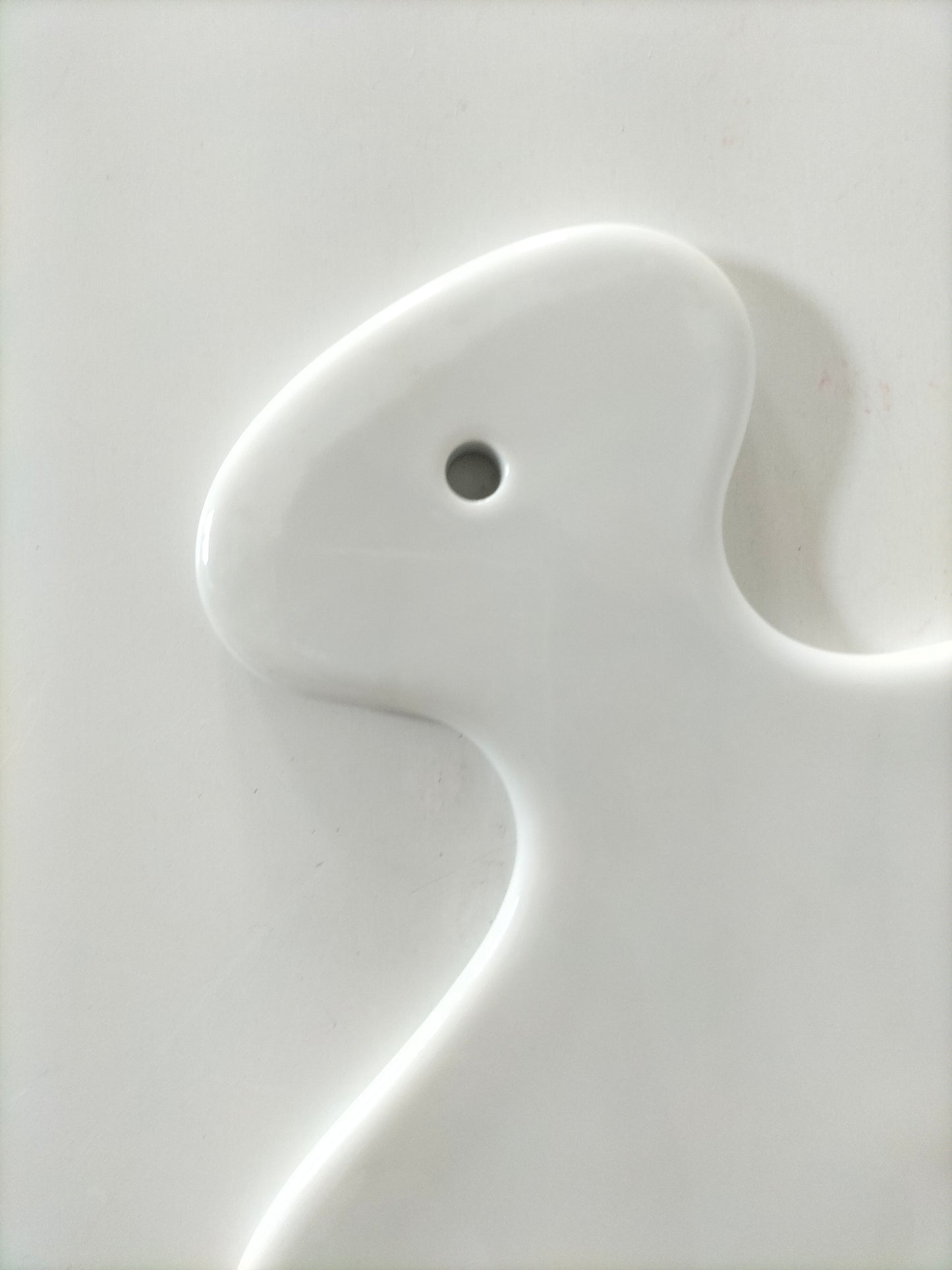 Grande planche à découper en porcelaine (à l'unité)