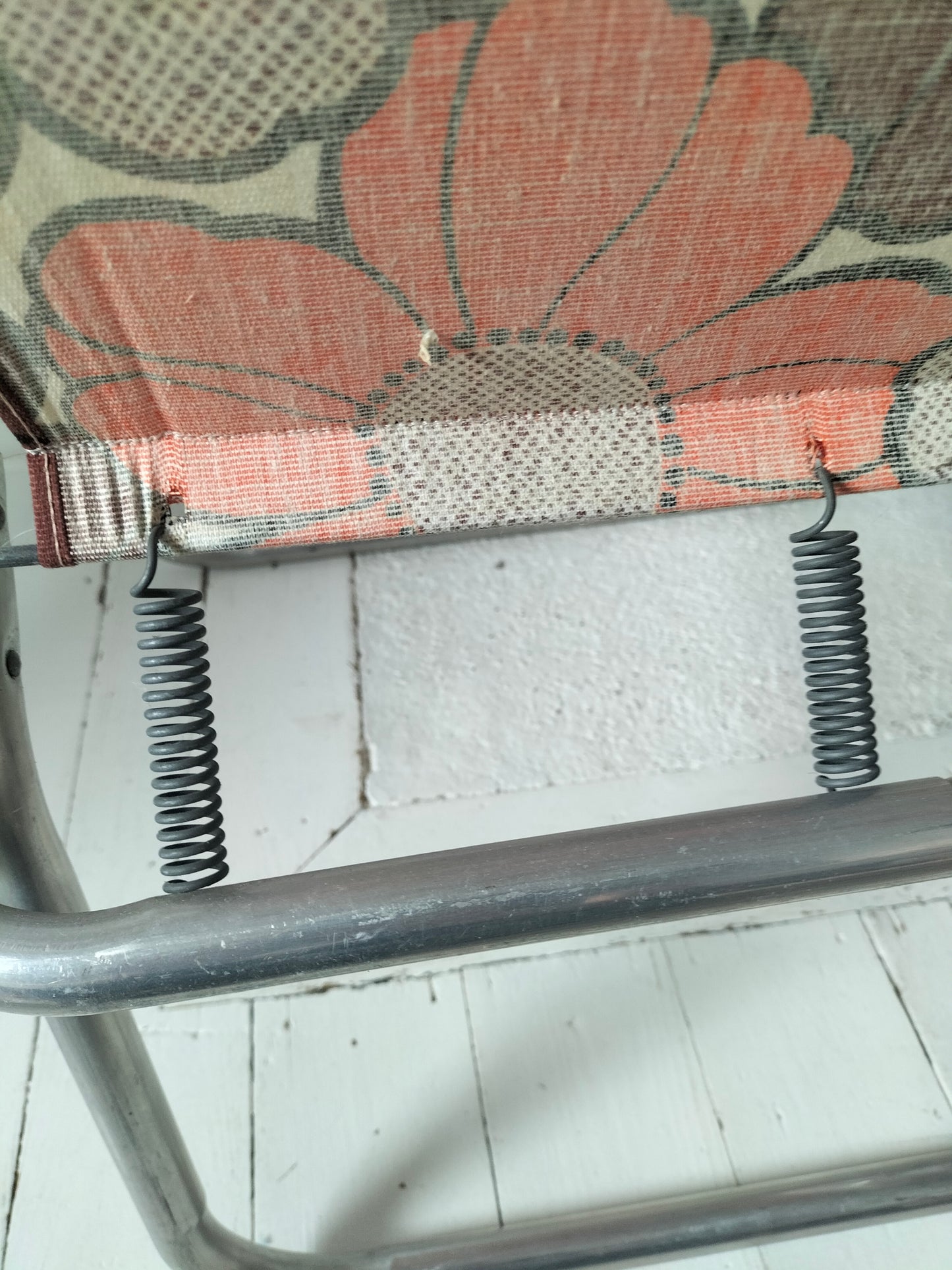 Chaise pliante de jardin/ camping vintage