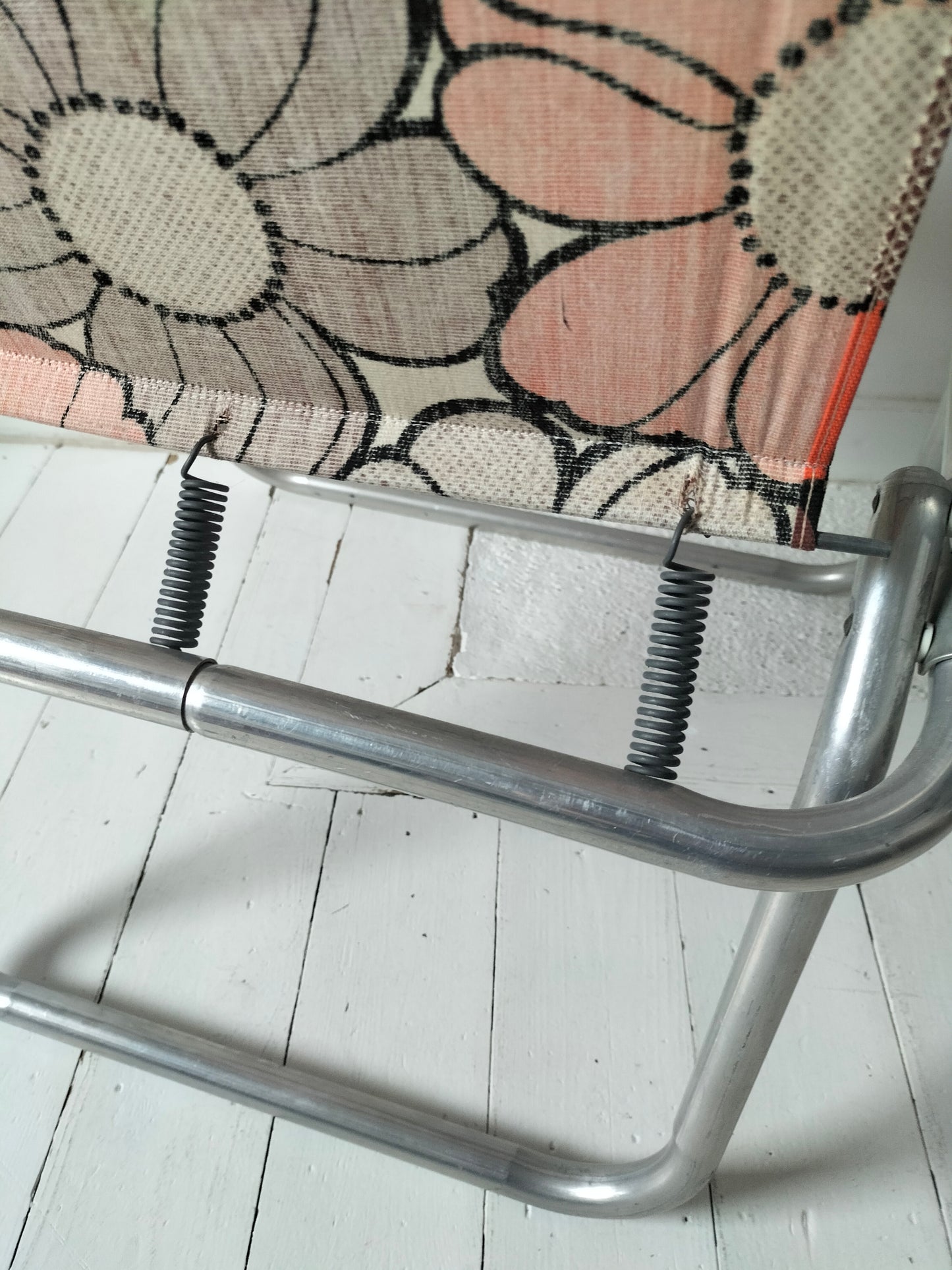 Chaise pliante de jardin/ camping vintage