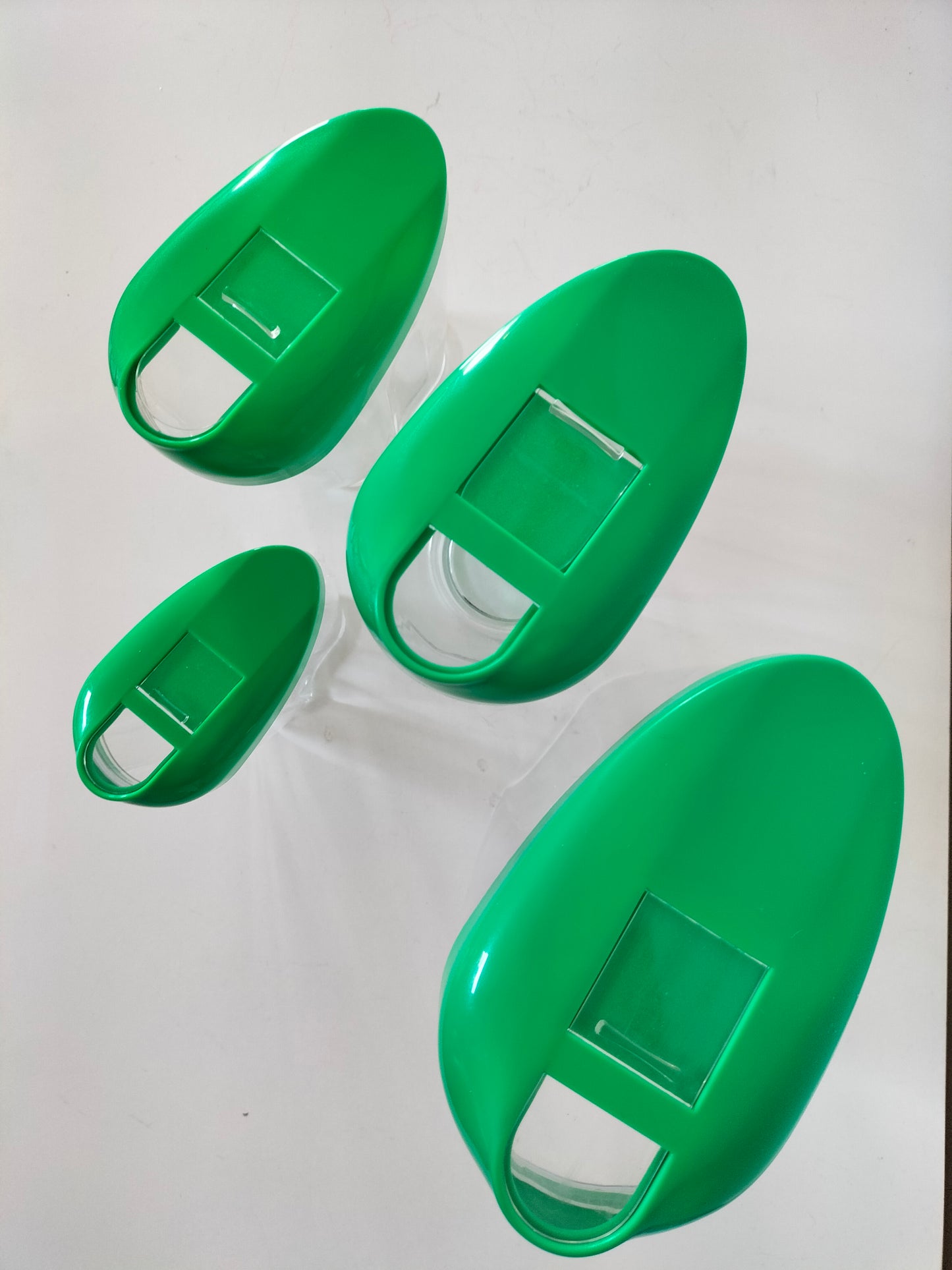 Ensemble de 4 boîtes de stockage en plastique Vintage