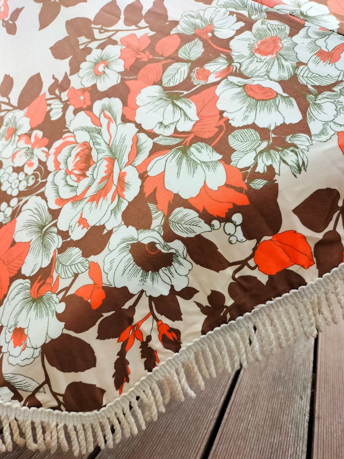 Parasol à franges vintage