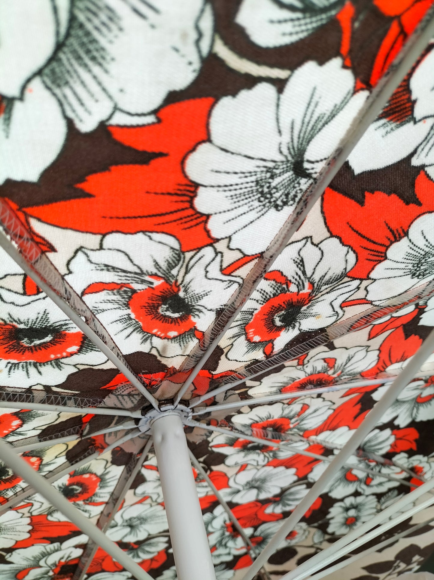 Parasol à franges vintage